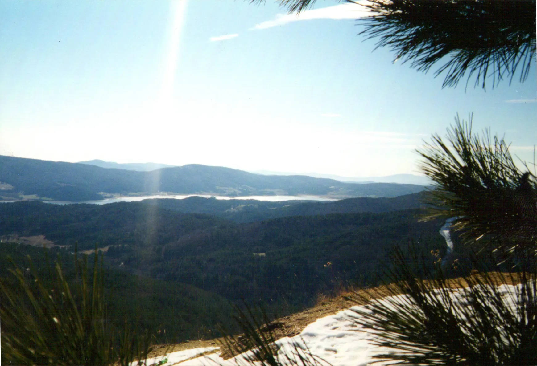 Photo showing: Lago Arvo visto dalla strada delle vette