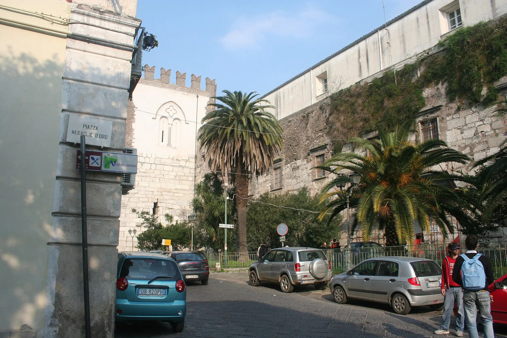 Photo showing: Capua castello delle pietre, facciata verso il mastio