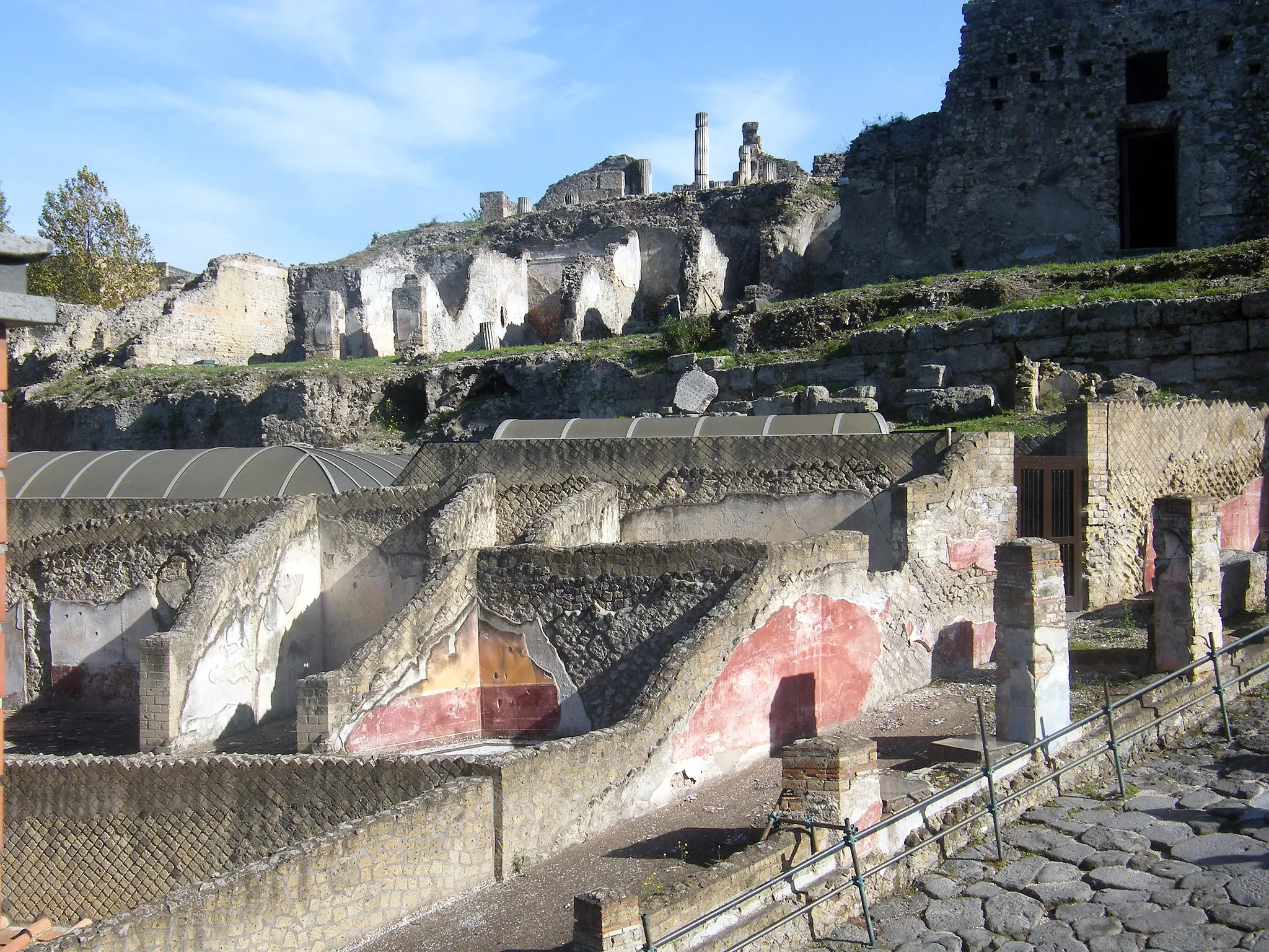 Photo showing: Pompeii scene