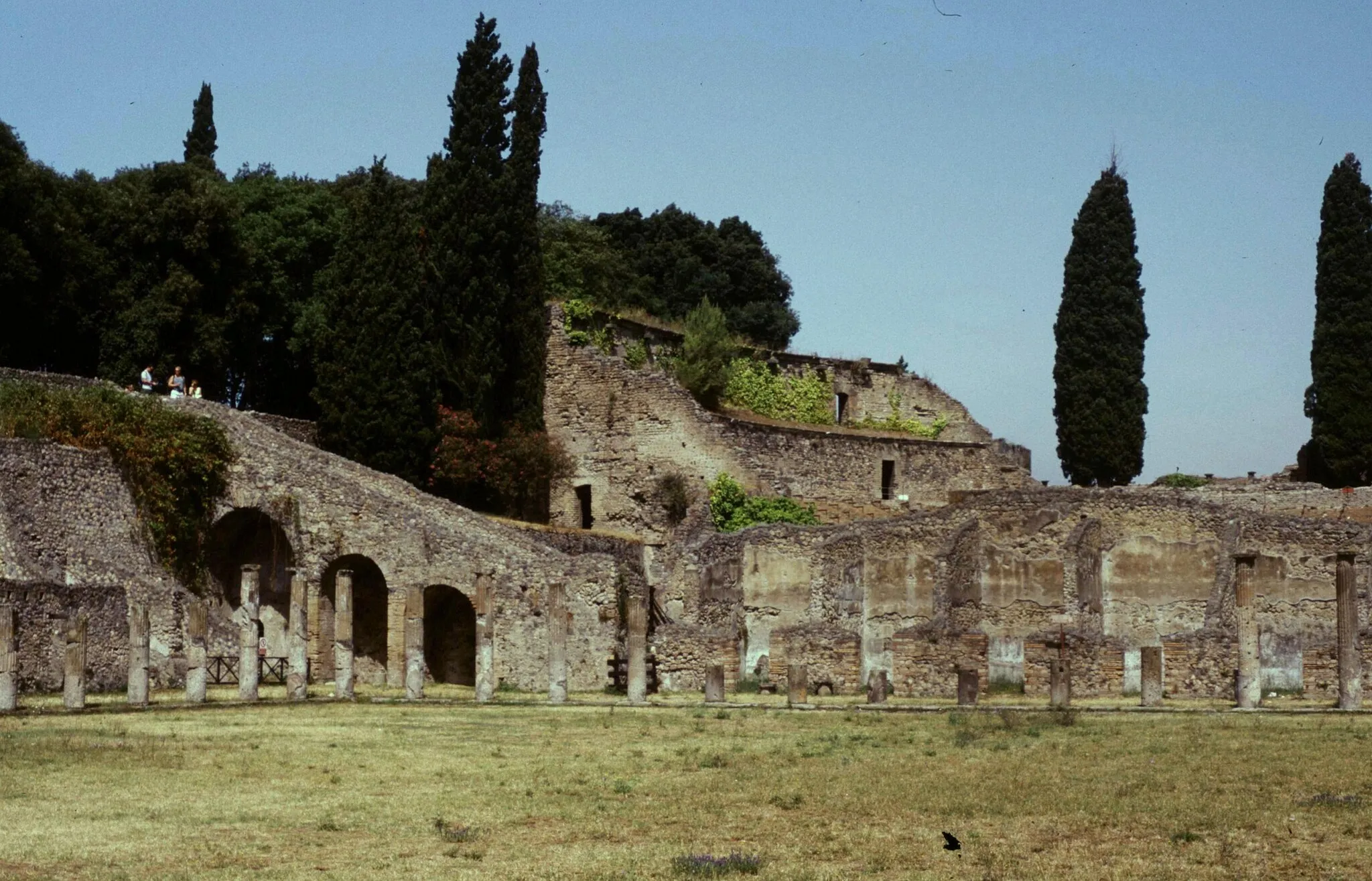 Photo showing: Italie Pompei Caserne Gladiateurs