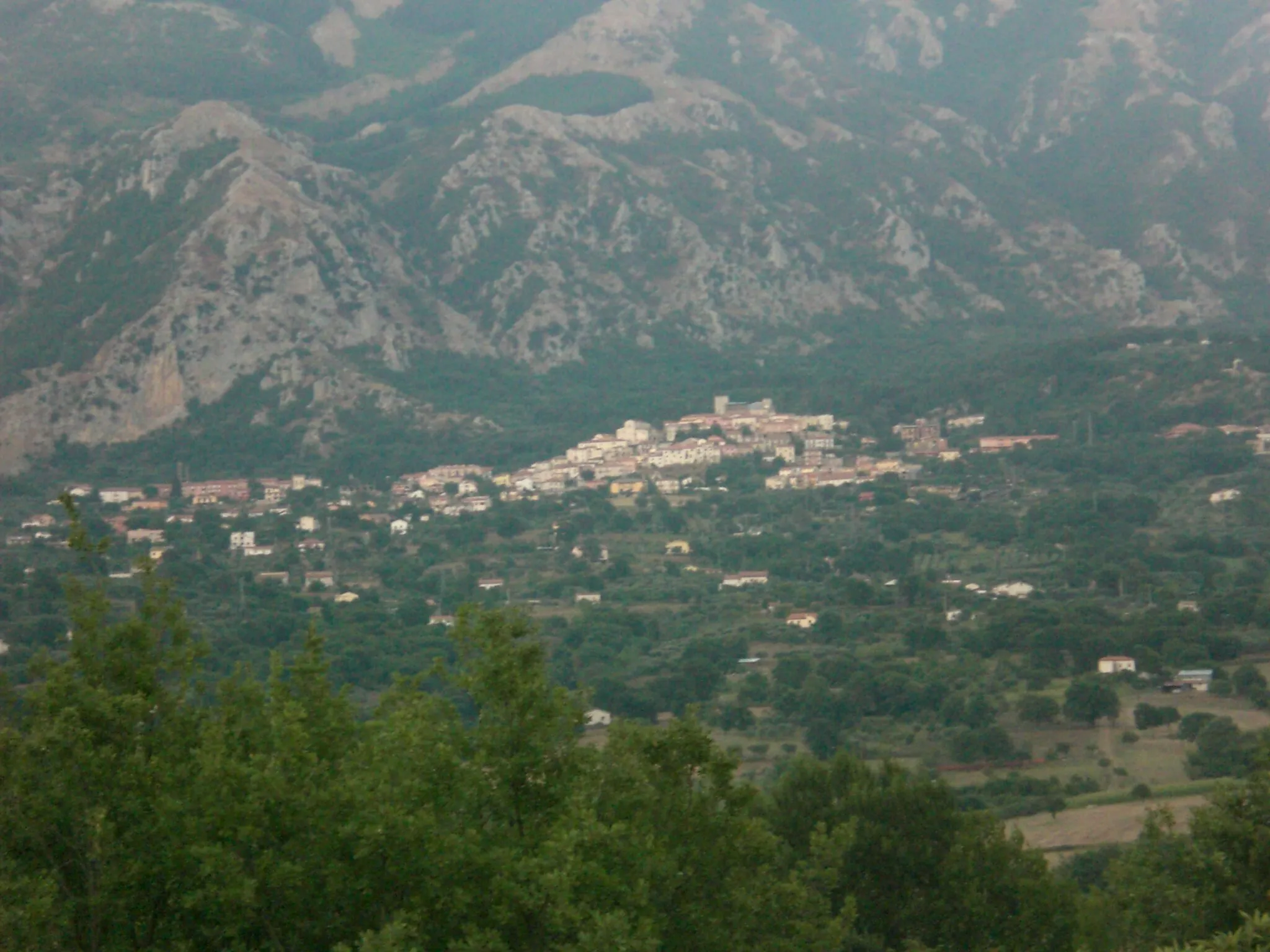 Photo showing: Panorama di Valva