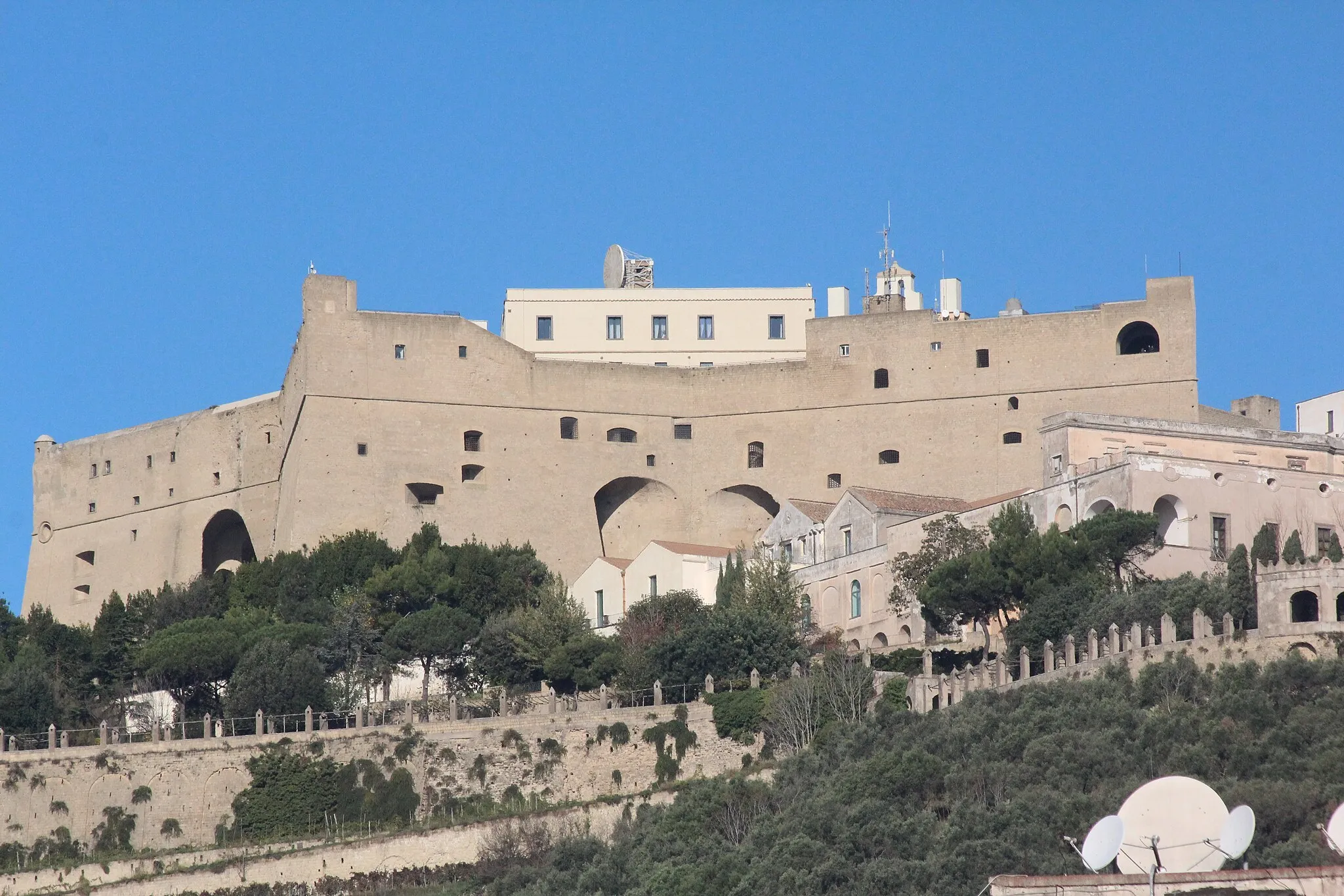 Photo showing: Napoli: Castel Sant'Elmo