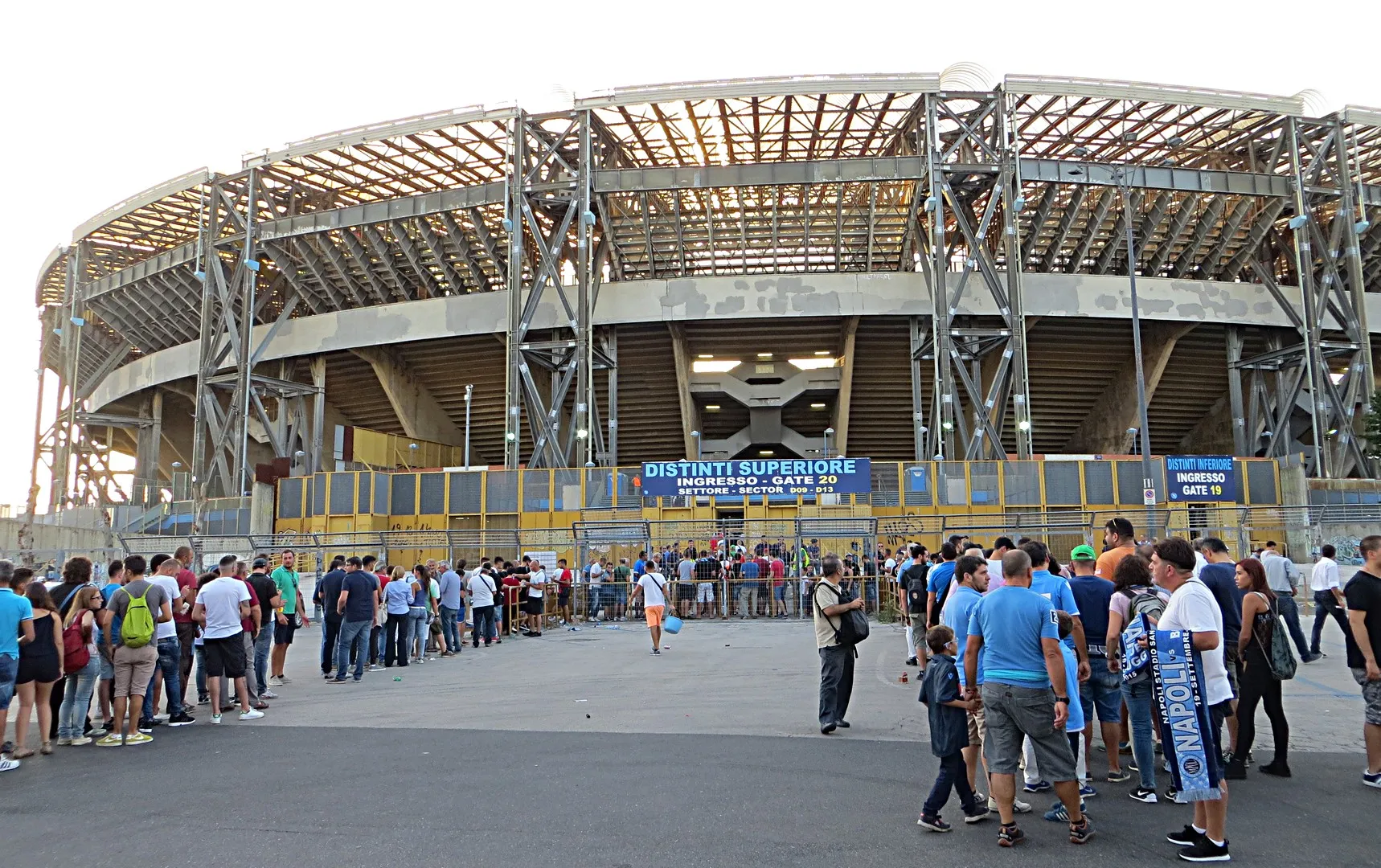 Photo showing: Stadio San Paolo (Napoli vs Club Brugge)