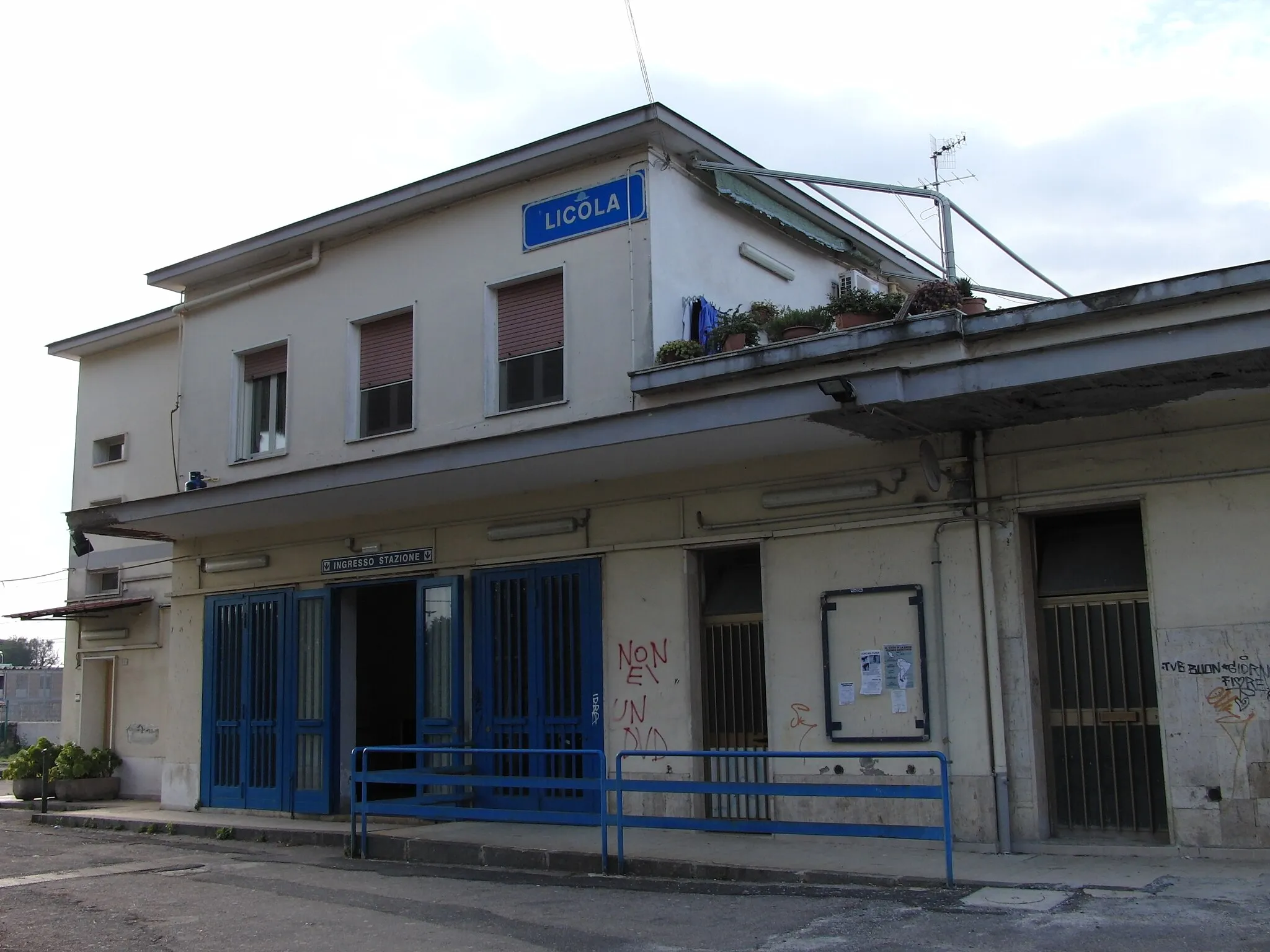 Photo showing: Stazione ferroviaria di Licola