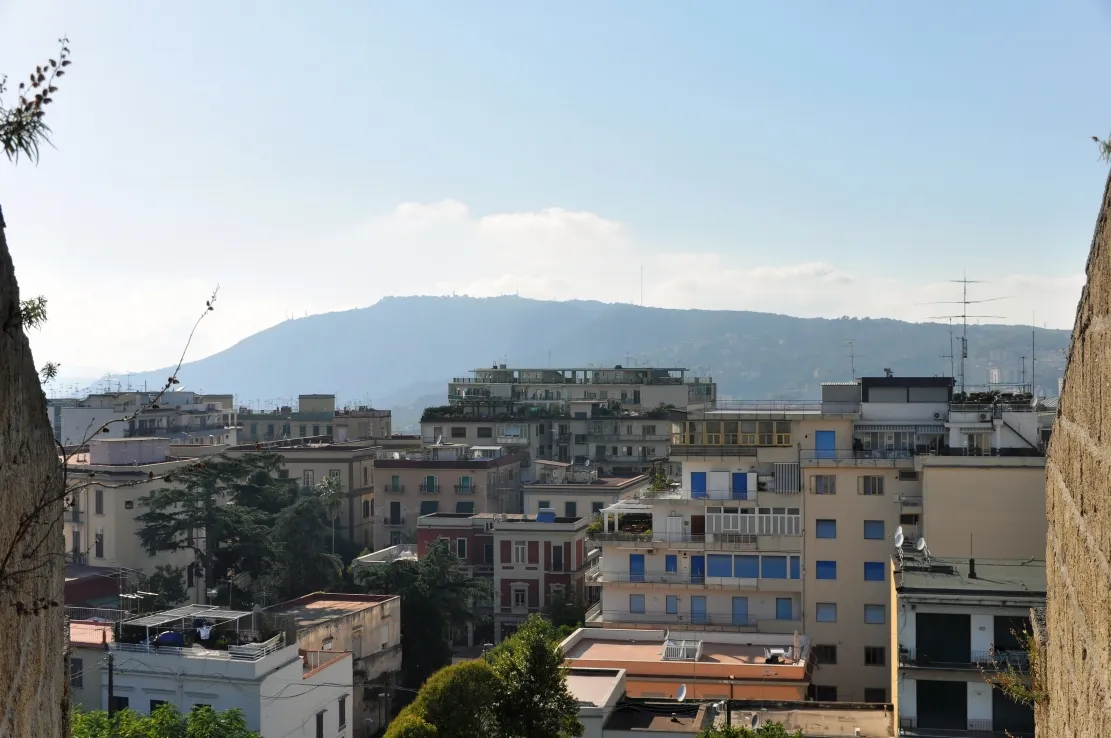 Photo showing: Camaldoli hill view from castel Sant'Elmo