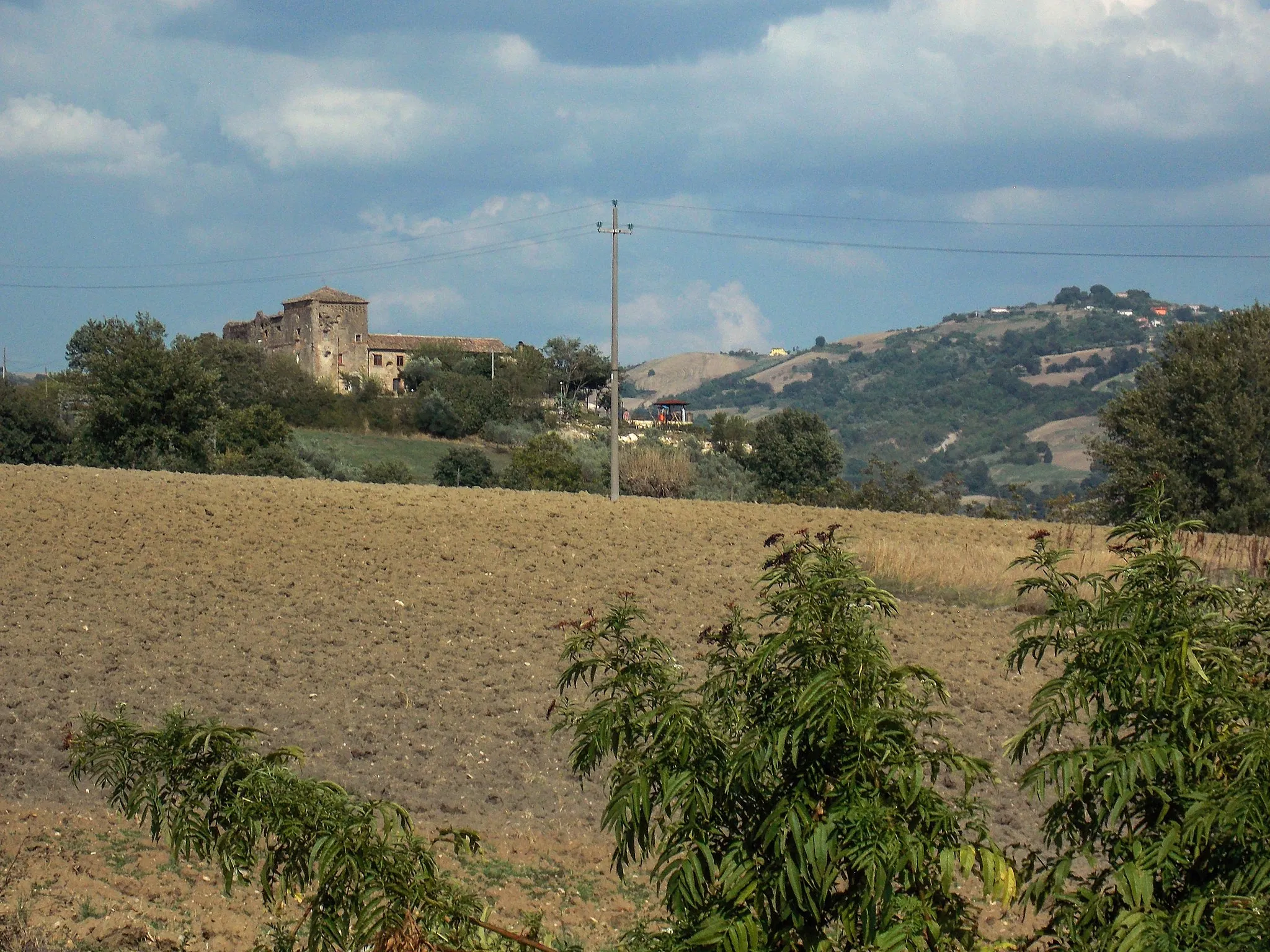 Photo showing: Il Casino del Principe, costruzione voluta da Federico II al Cubante di Calvi (BN)