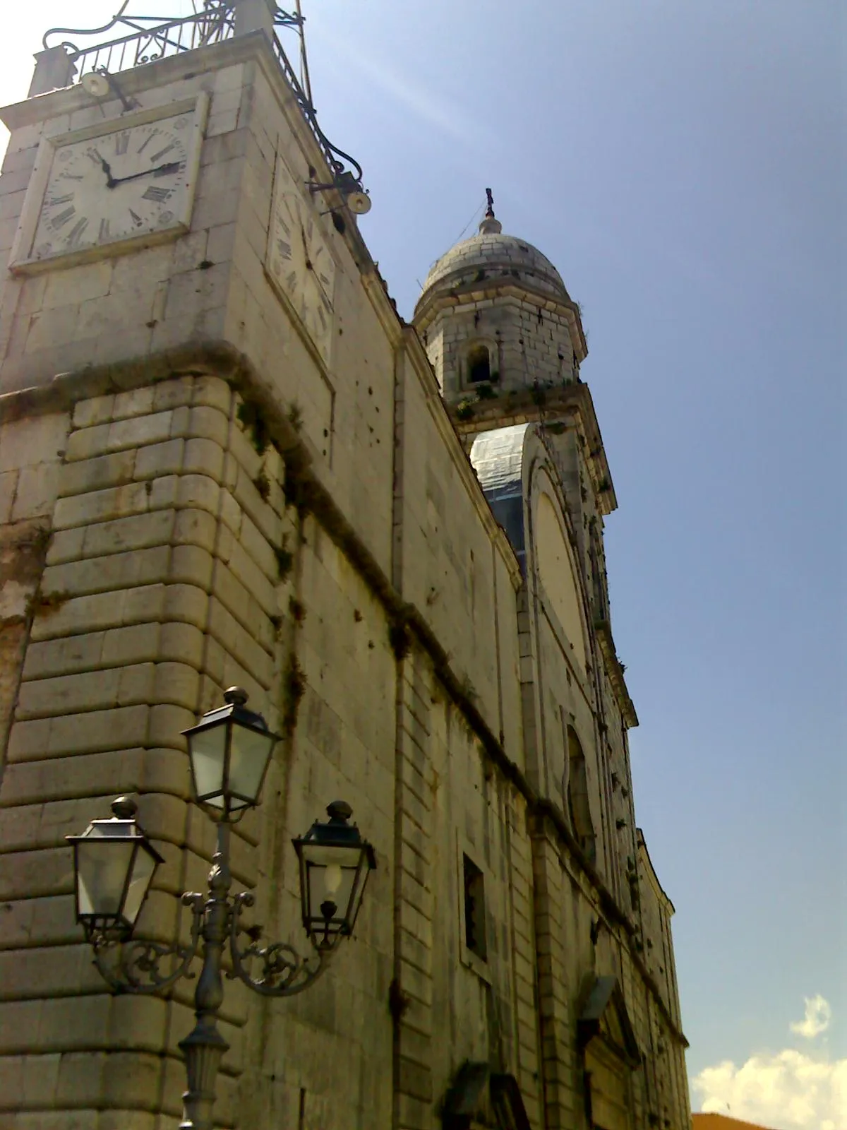 Photo showing: Cathedral in Nusco, province of Avellino, Italy.