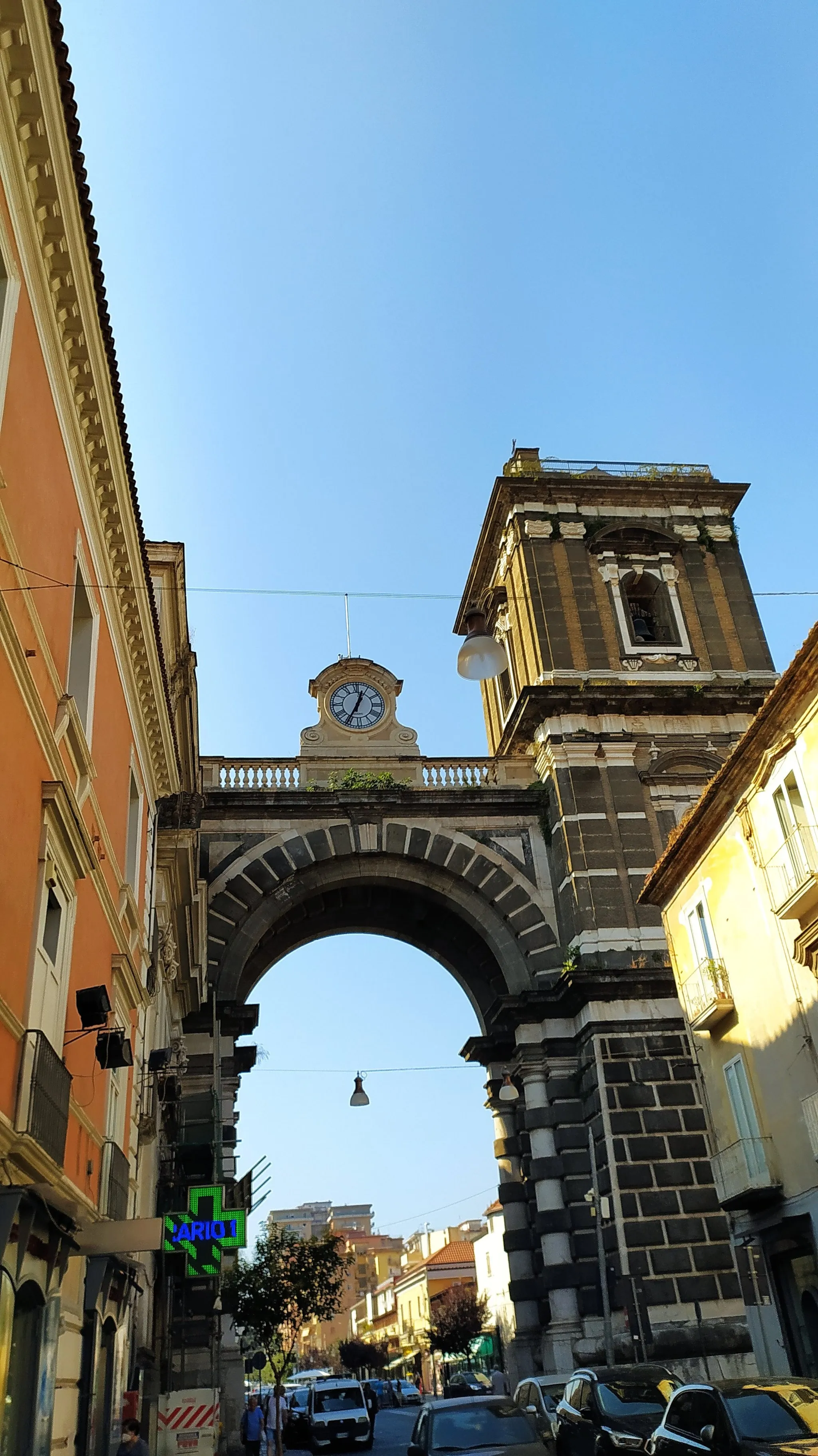 Photo showing: L'arco della Annunziata, la porta di ingresso della città di Aversa molto conosciuta dagli cittadini aversano