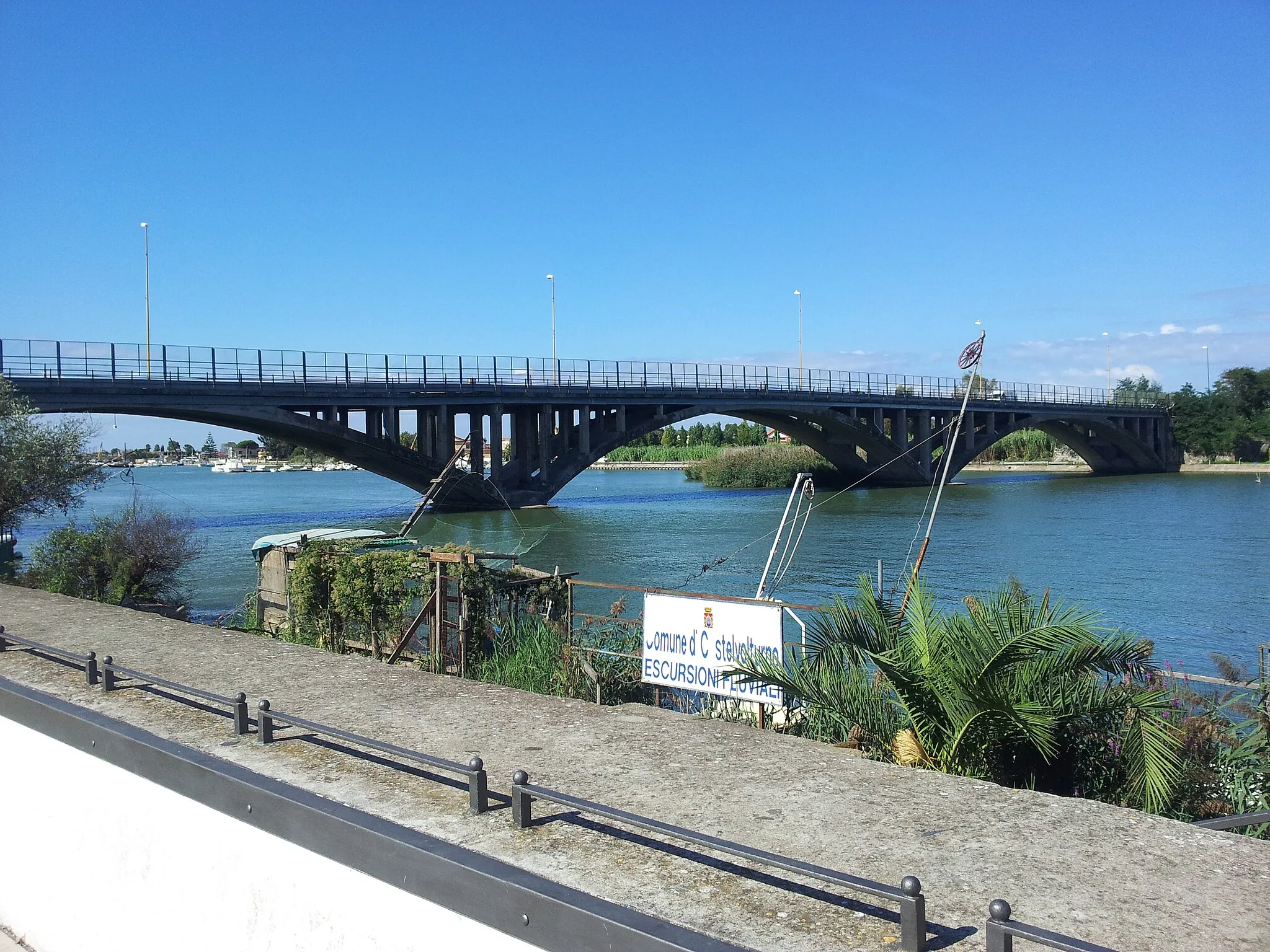 Photo showing: Ponte a Castelvolturno