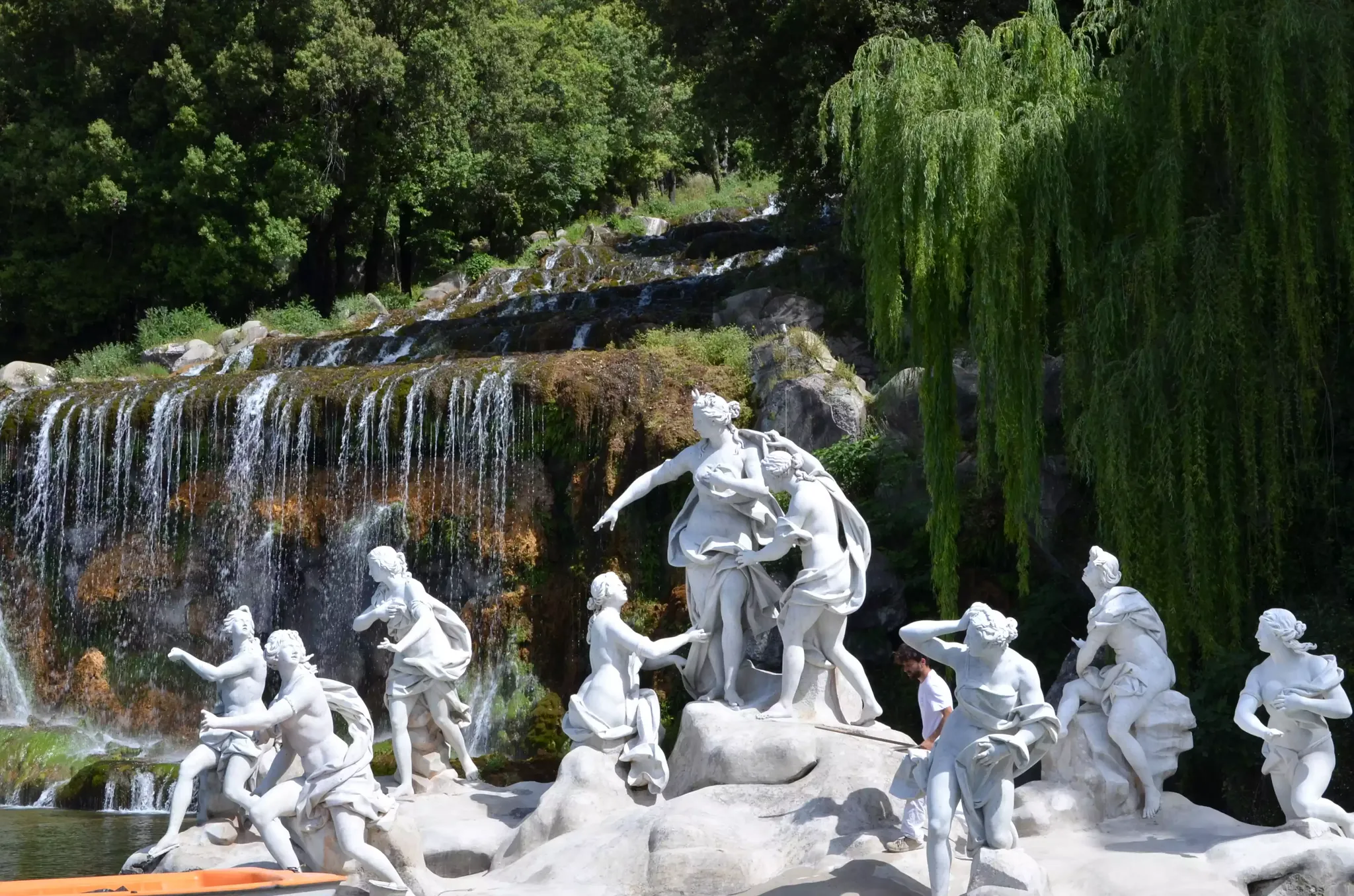 Photo showing: Fountain of Diana and Atteone della Reggia di Caserta