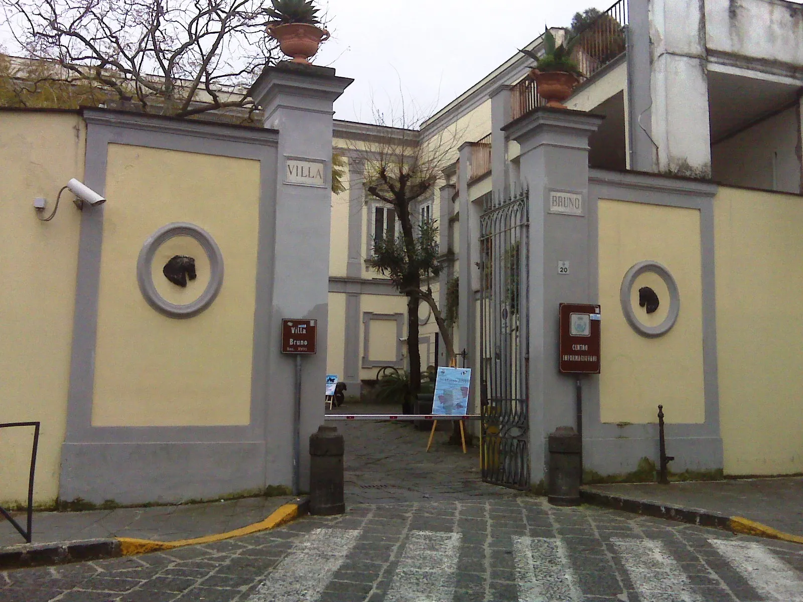 Photo showing: Villa Bruno, San Giorgio a Cremano, esterno