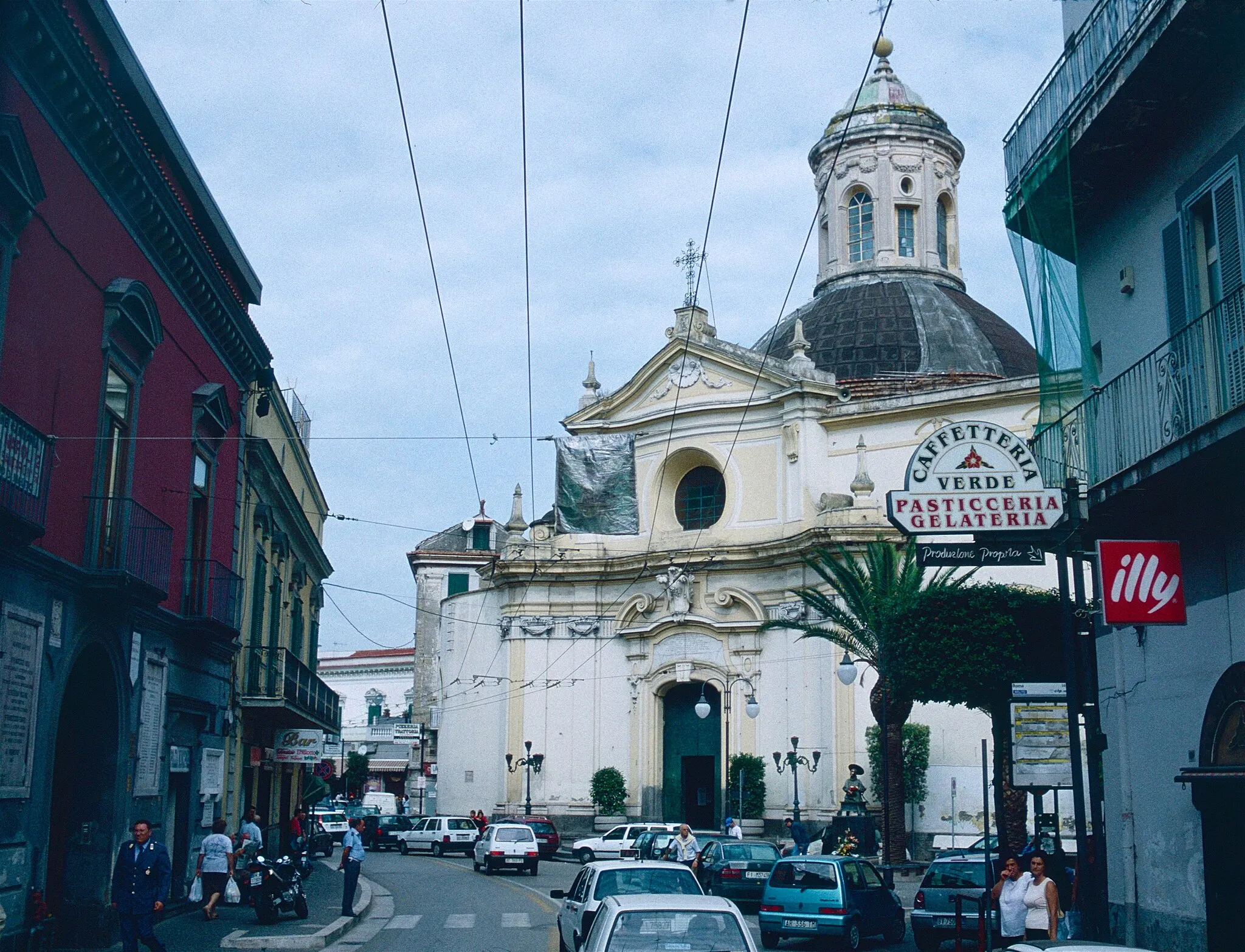 Photo showing: Santa Maria delle Grazie Church in Melito di Napoli, Italy.