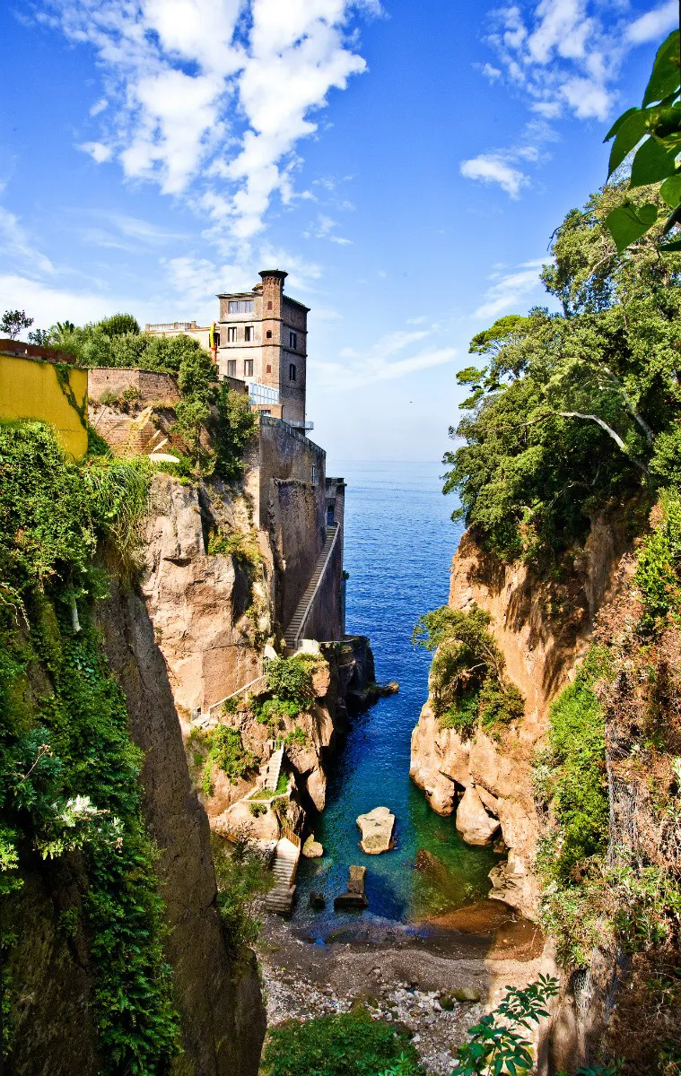 Photo showing: Scorcio del Golfo del Pecoriello, Sant'Agnello