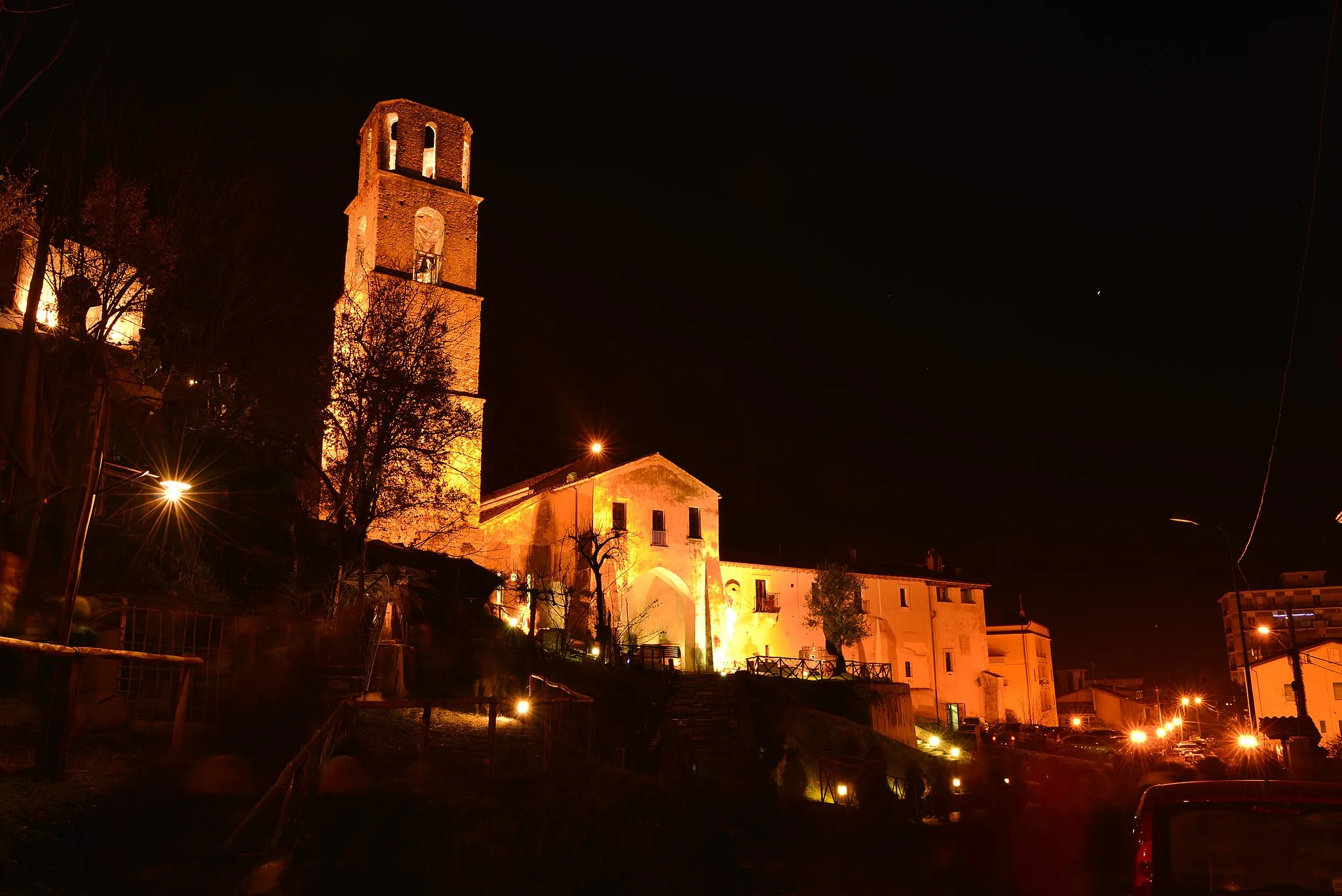 Photo showing: Convento di San Francesco vista notturna