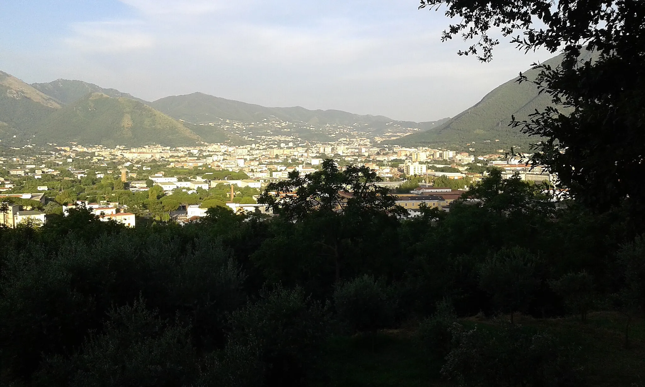 Photo showing: Panorama di Nocera Superiore