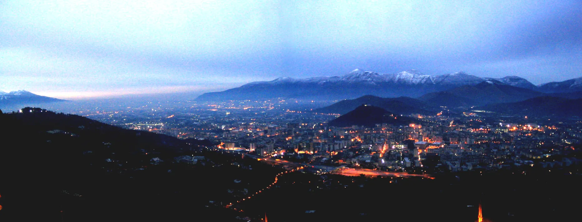 Photo showing: Veduta di Nocera Inferiore da Mont'Albino