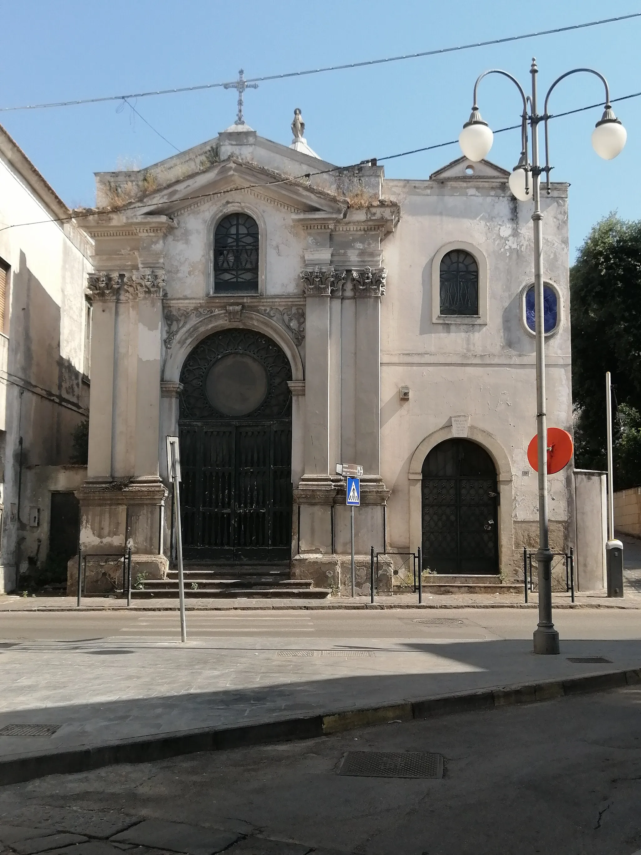 Photo showing: Ancient church of Santa Maria di Costantinopoli in Angri (Sa).