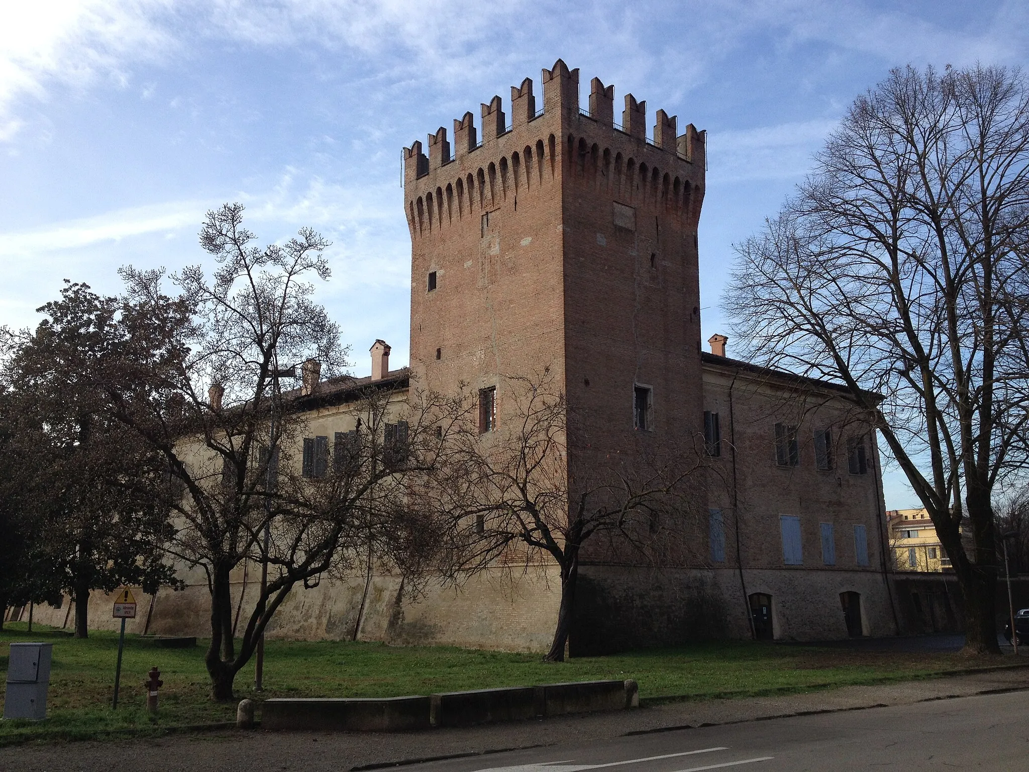 Photo showing: Dettaglio della Rocca di San Martino in Rio, provincia di Reggio nell'Emilia.