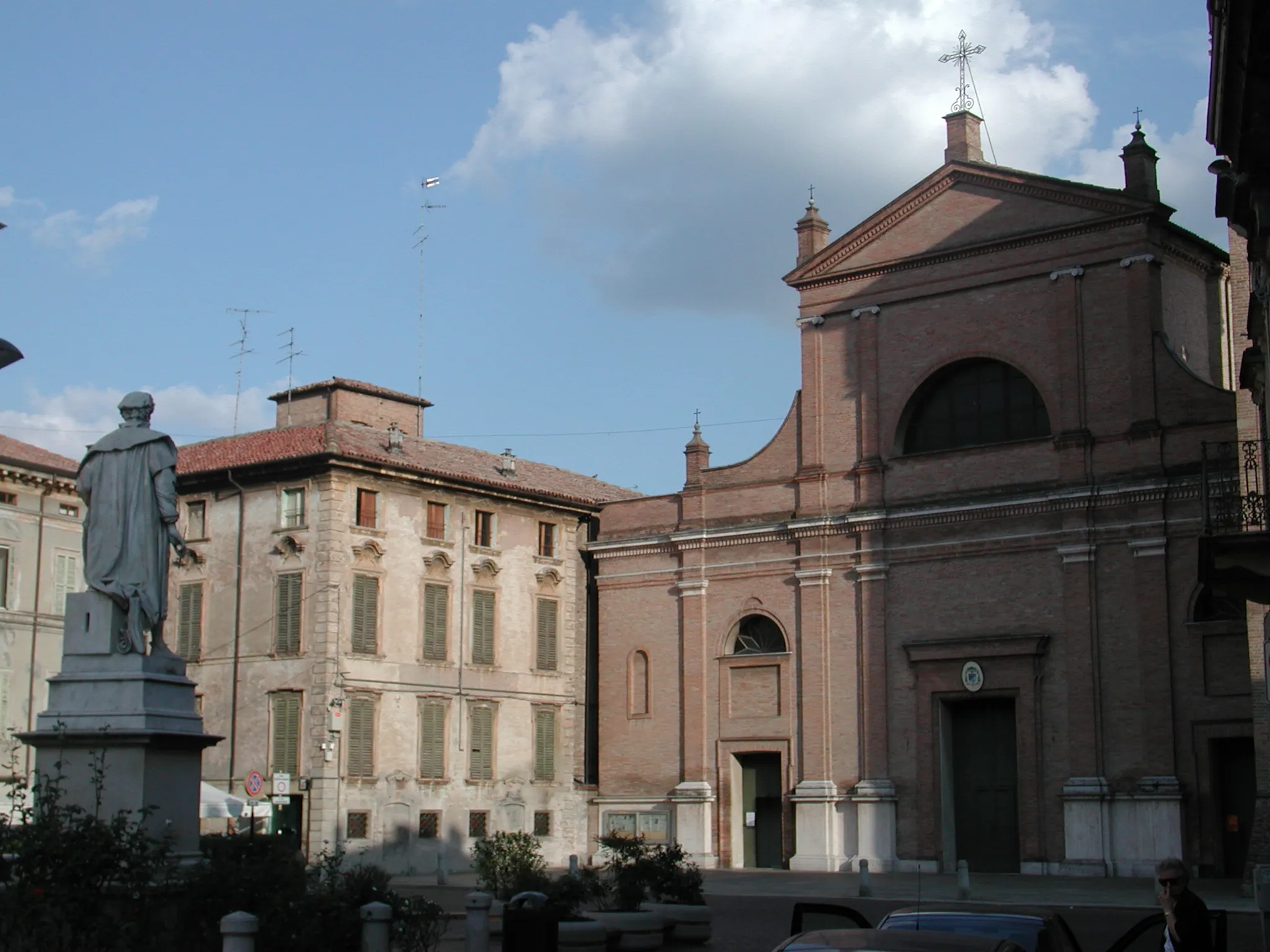 Photo showing: Correggio (Italy) a town near Reggio Emilia, Italy - chiesa san Quirino