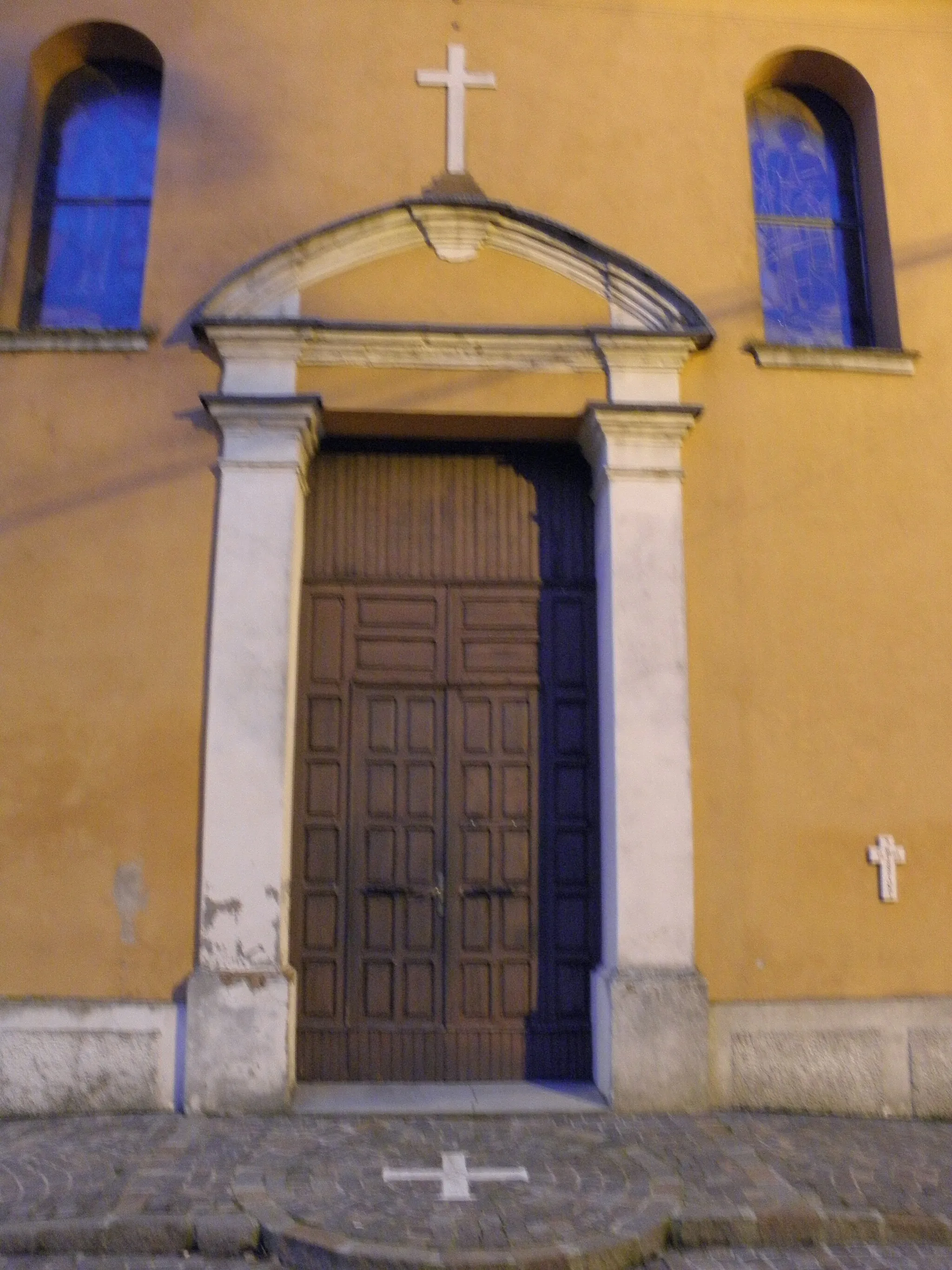 Photo showing: Masi San Giacomo, frazione di Masi Torello: la chiesa di San Giacomo Maggiore (XV secolo).