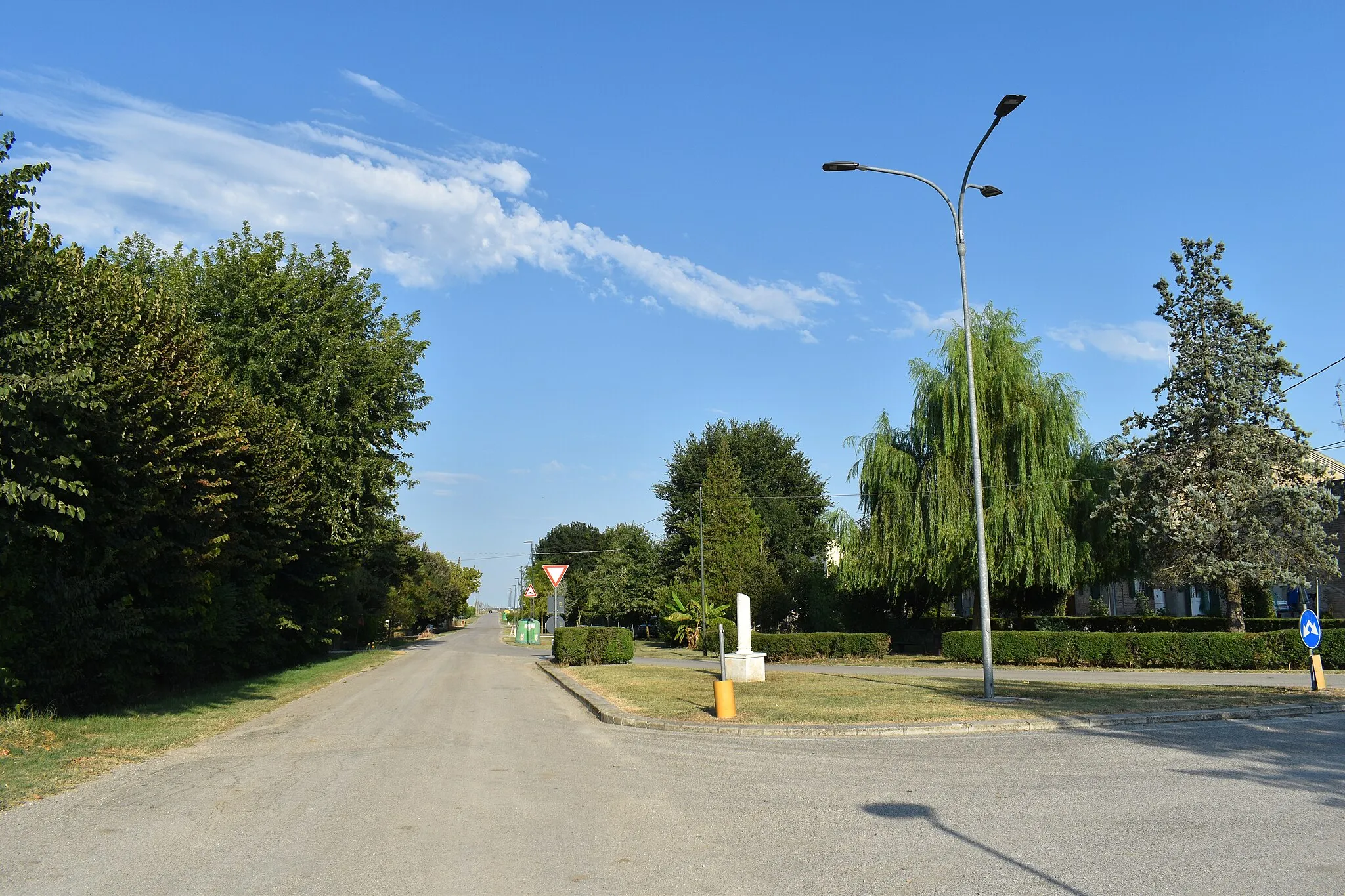 Photo showing: Via Gherardi, Gherardi frazione di Jolanda di Savoia (Ferrara)