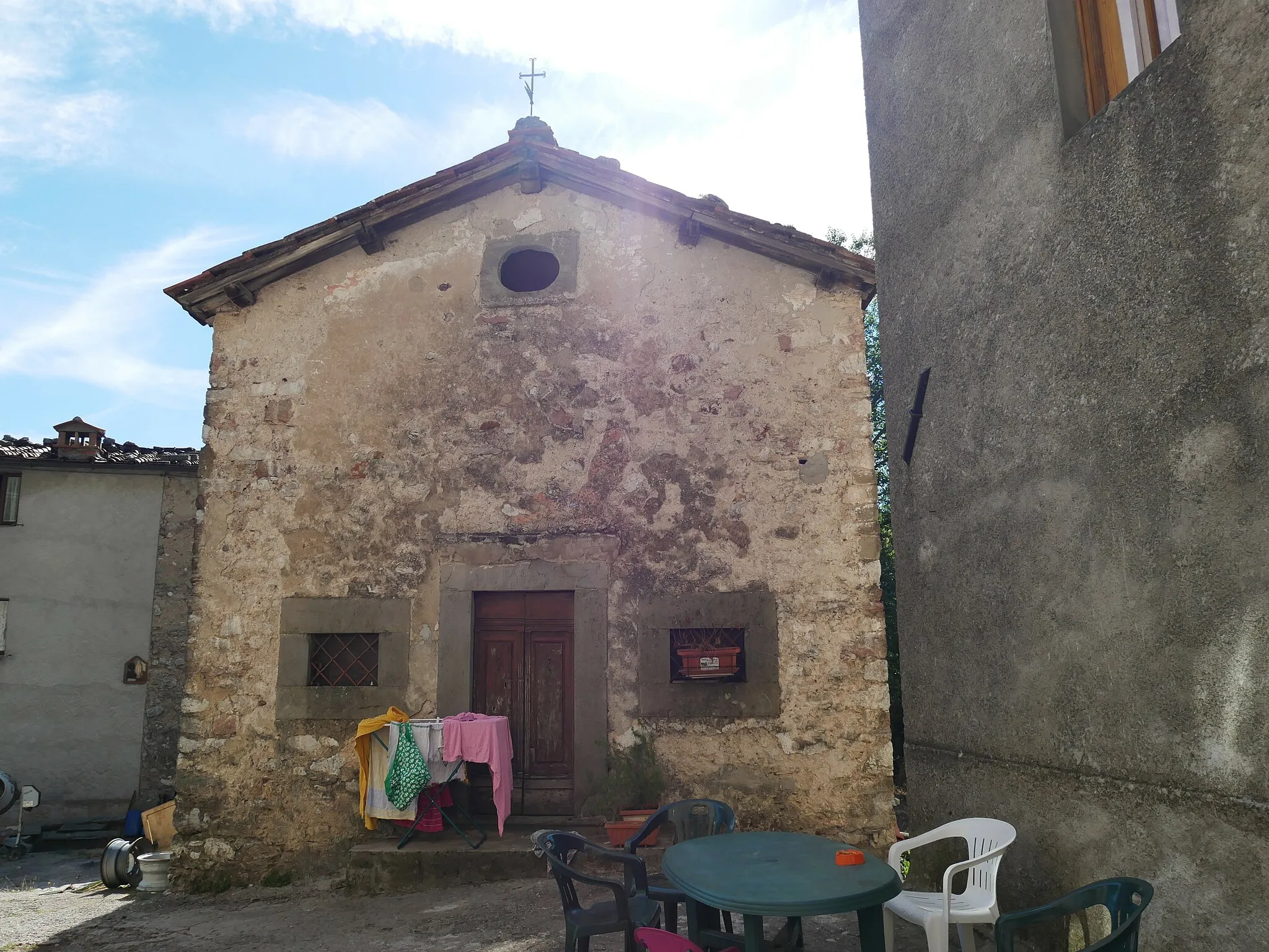 Photo showing: Bagni di Lucca, Zato, oratorio, facciata