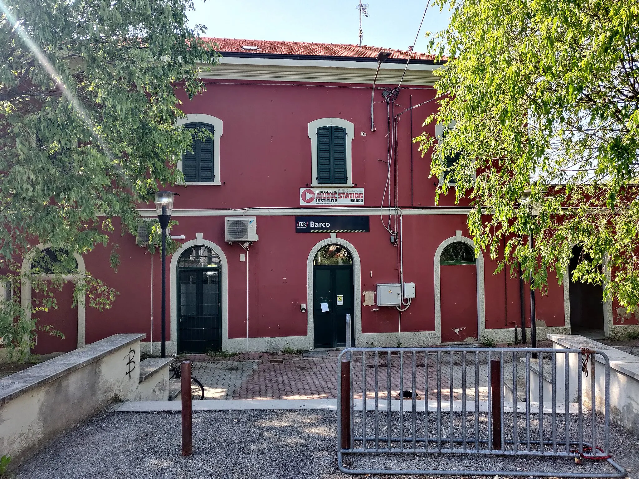 Photo showing: La stazione ferroviaria di Barco