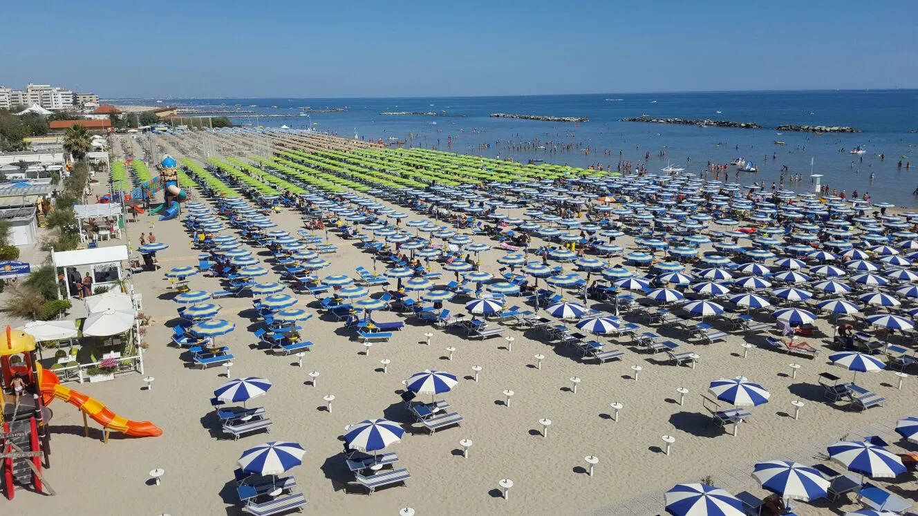 Photo showing: Foto aerea Grandi Spiagge