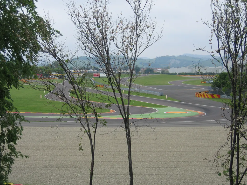 Photo showing: The track as seen from the roadside.