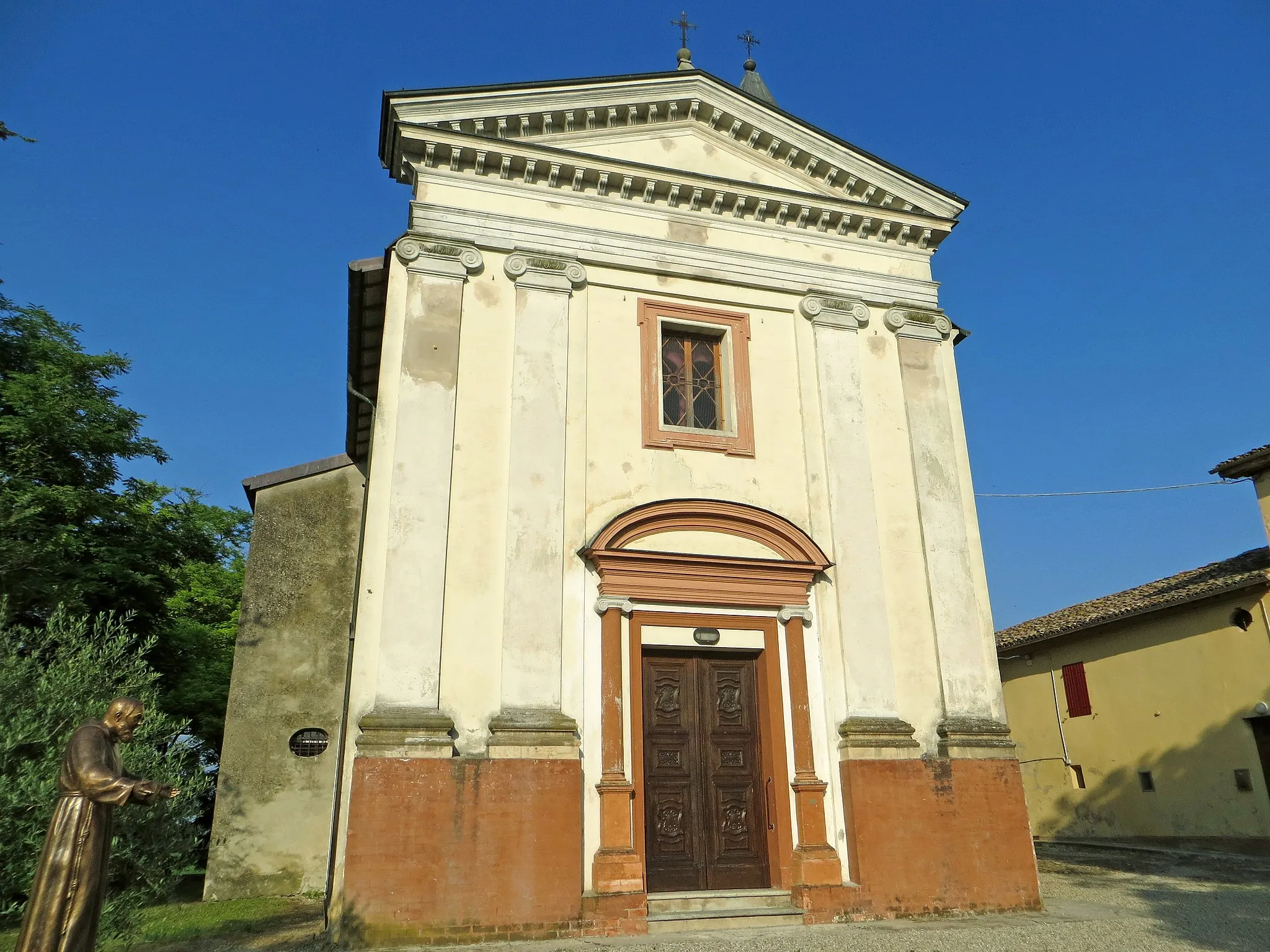 Photo showing: Chiesa della Purificazione di Maria Vergine (Bannone, Traversetolo) - facciata