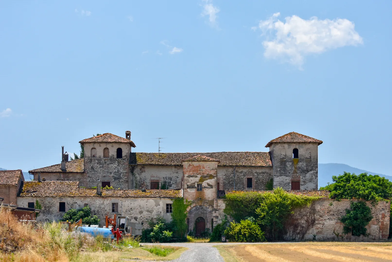 Photo showing: Castle of Caratta, Gossolengo in the province of Piacenza (Italy)