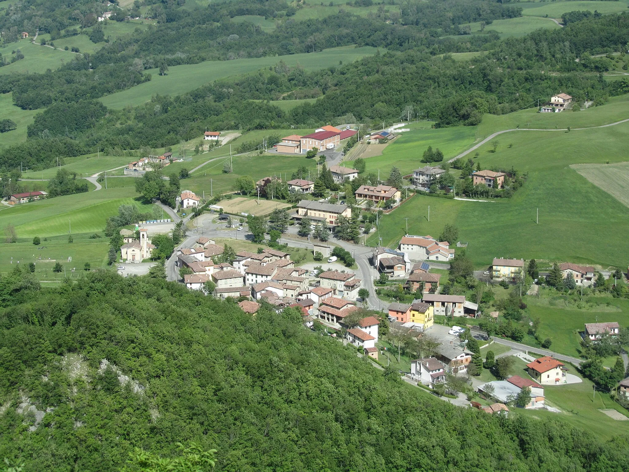 Photo showing: Panorama  di Valestra di Carpineti, provincia di Reggio Emilia.