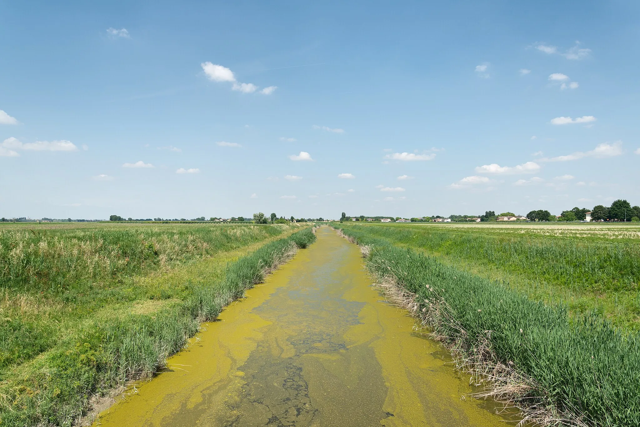 Photo showing: Canale Emissario delle Acque Basse - Crevalcore, Bologna, Italia