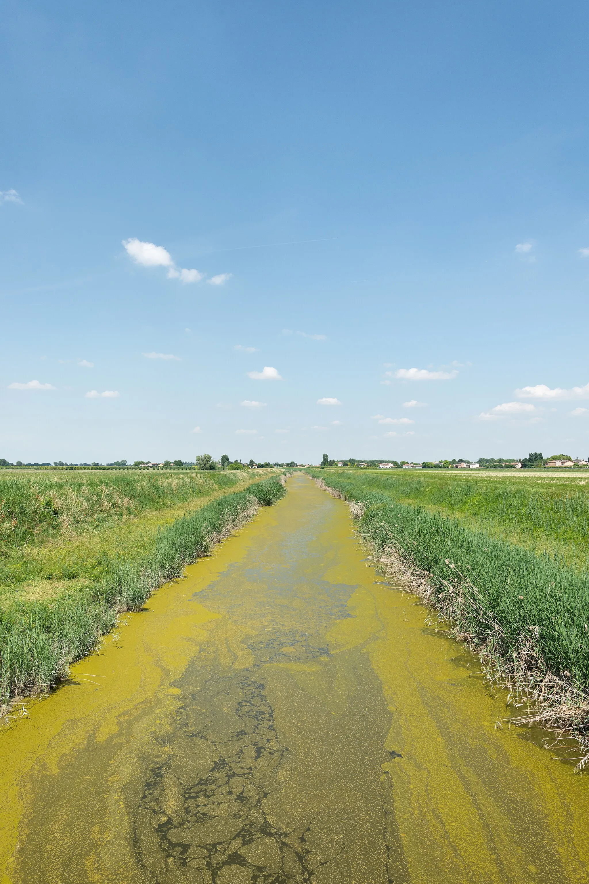 Photo showing: Canale Emissario delle Acque Basse - Crevalcore, Bologna, Italia