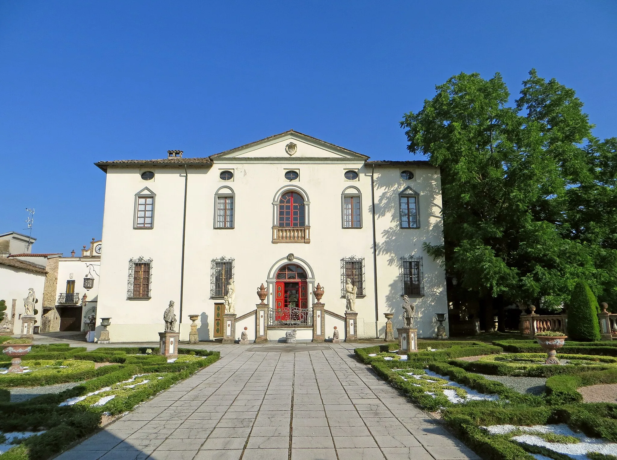Photo showing: Villa Lanfranchi (Santa Maria del Piano, Lesignano de' Bagni) - facciata