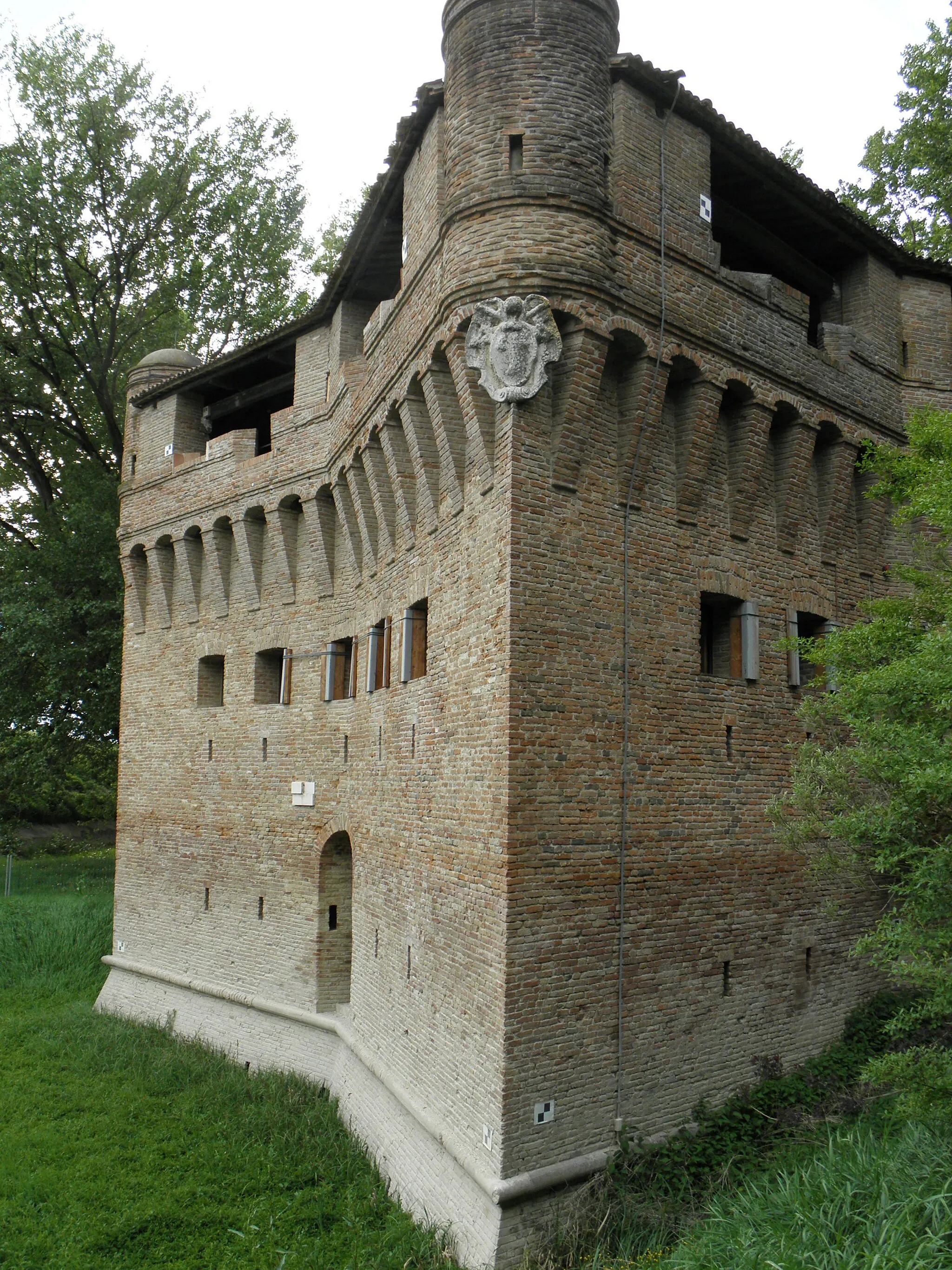 Photo showing: Stellata, frazione di Bondeno: Rocca Possente.