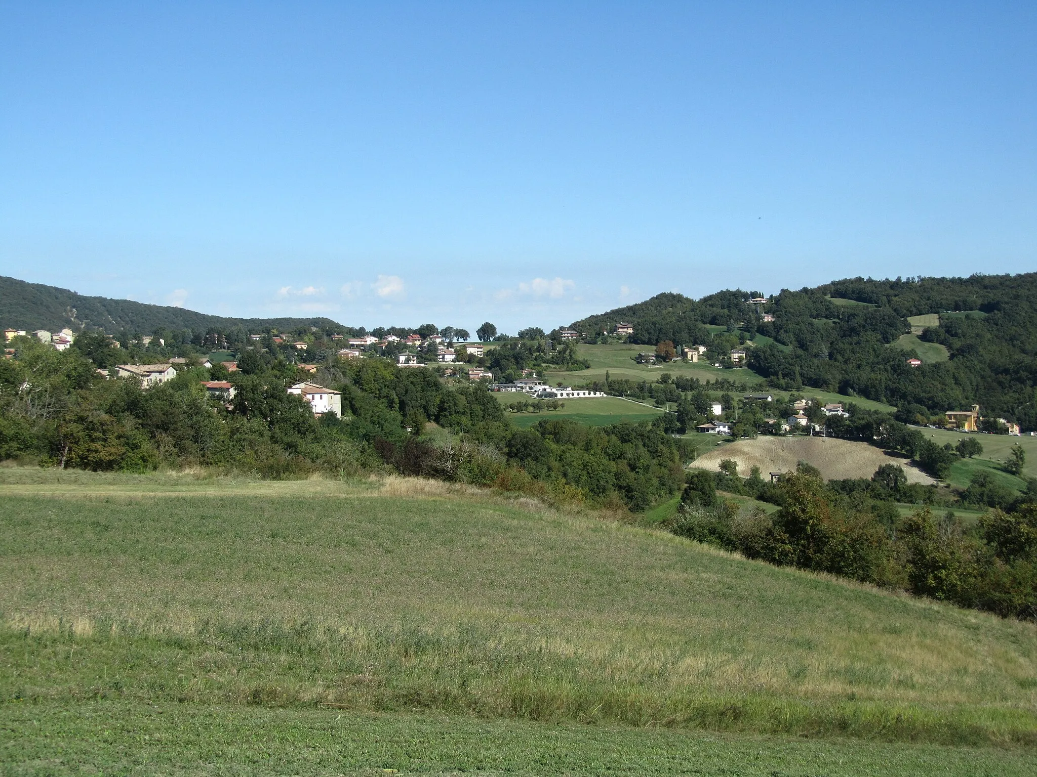 Photo showing: Panorama di San Giovanni Querciola, provincia di Reggio nell'Emilia.