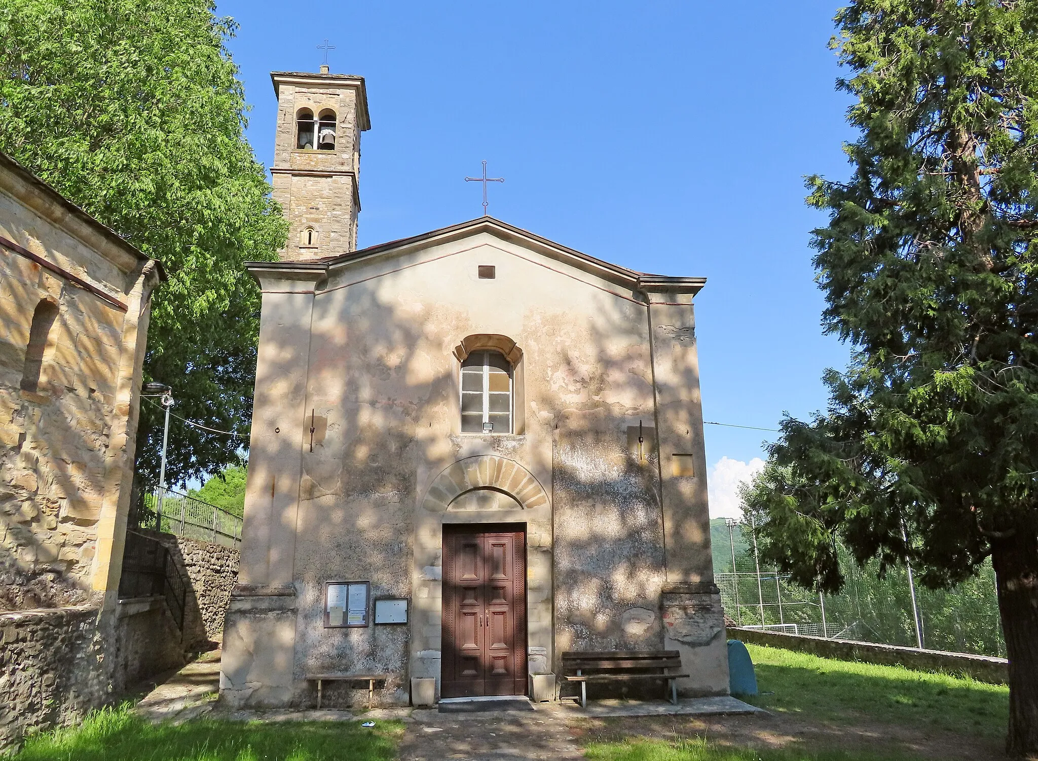 Photo showing: Facciata della pieve di San Lorenzo