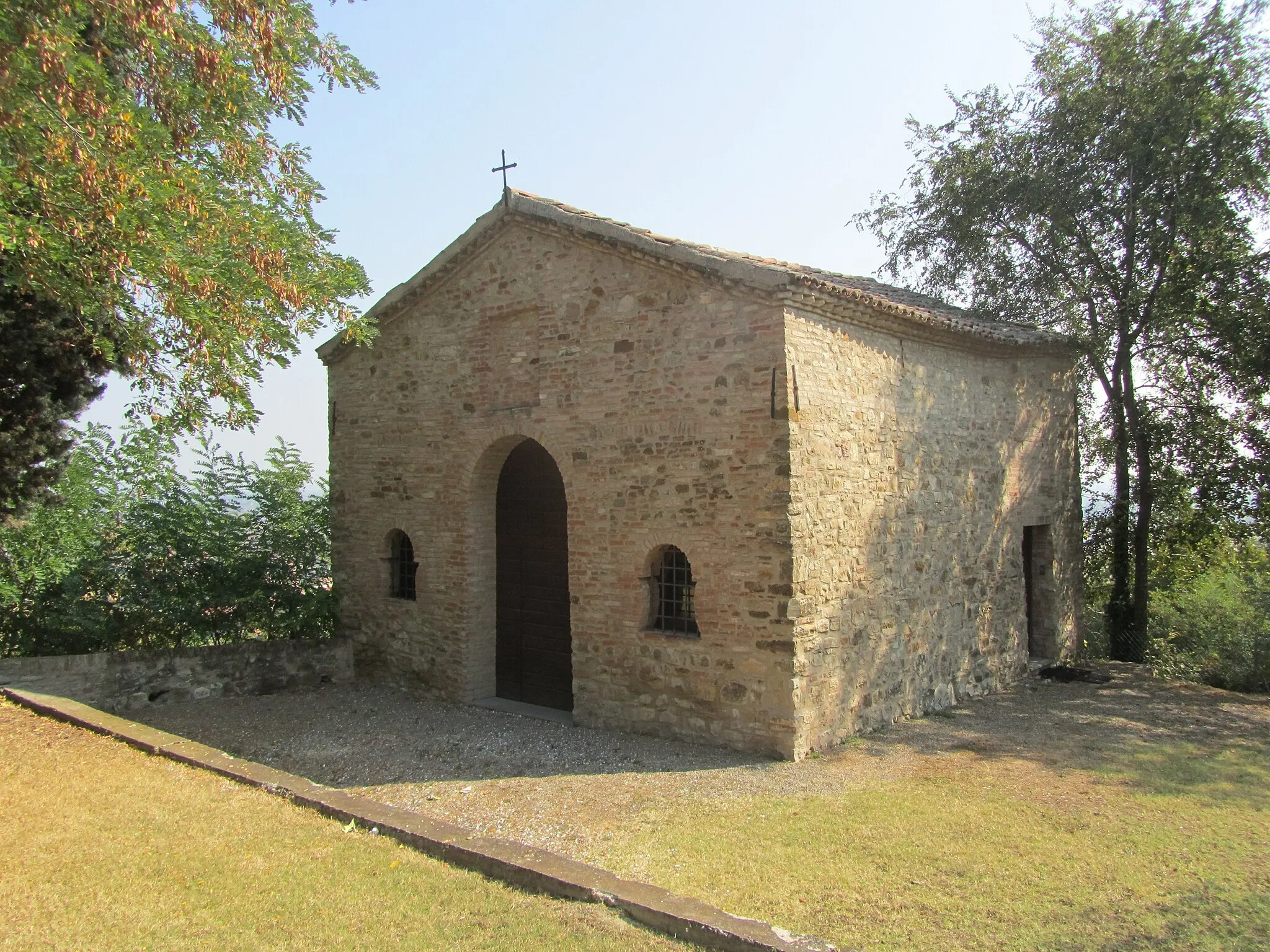 Photo showing: L'oratorio di San Sebastiano presso il castello di Casalgrande, provincia di Reggio Emilia.