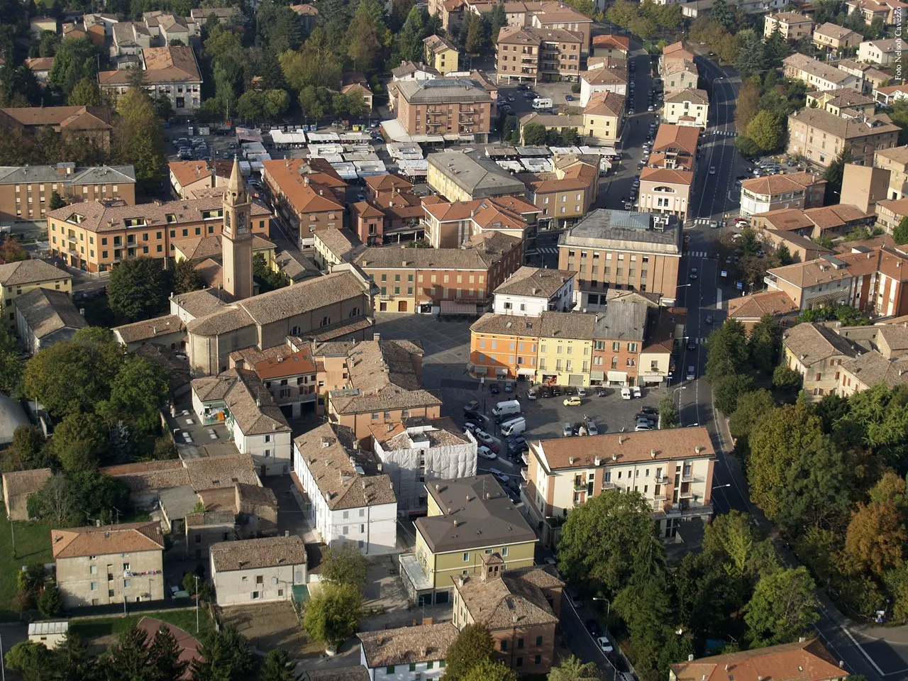 Photo showing: Centro storico di Cavezzo