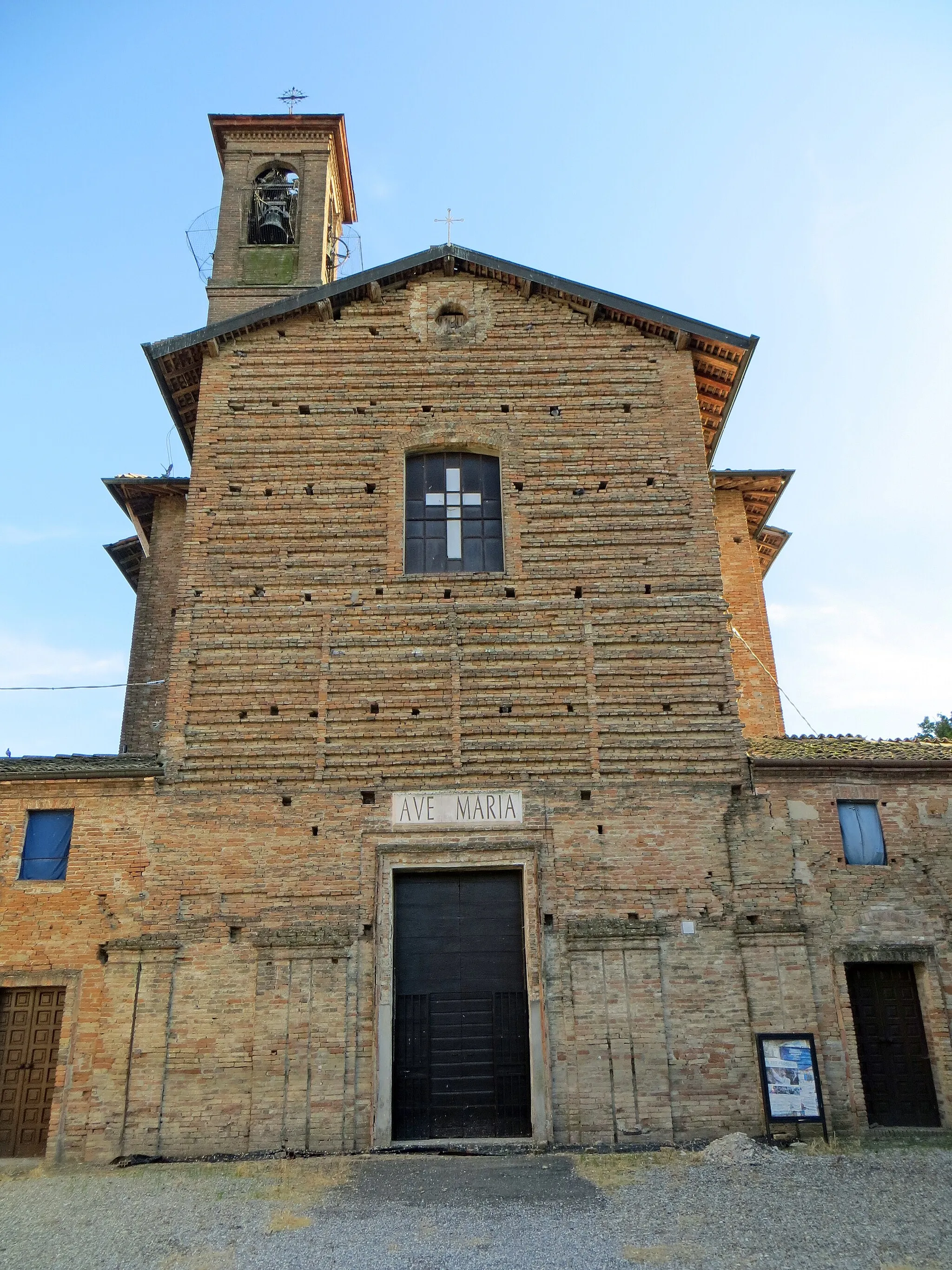 Photo showing: Santuario della Madonna dei Prati (Madonna dei Prati, Busseto) - facciata