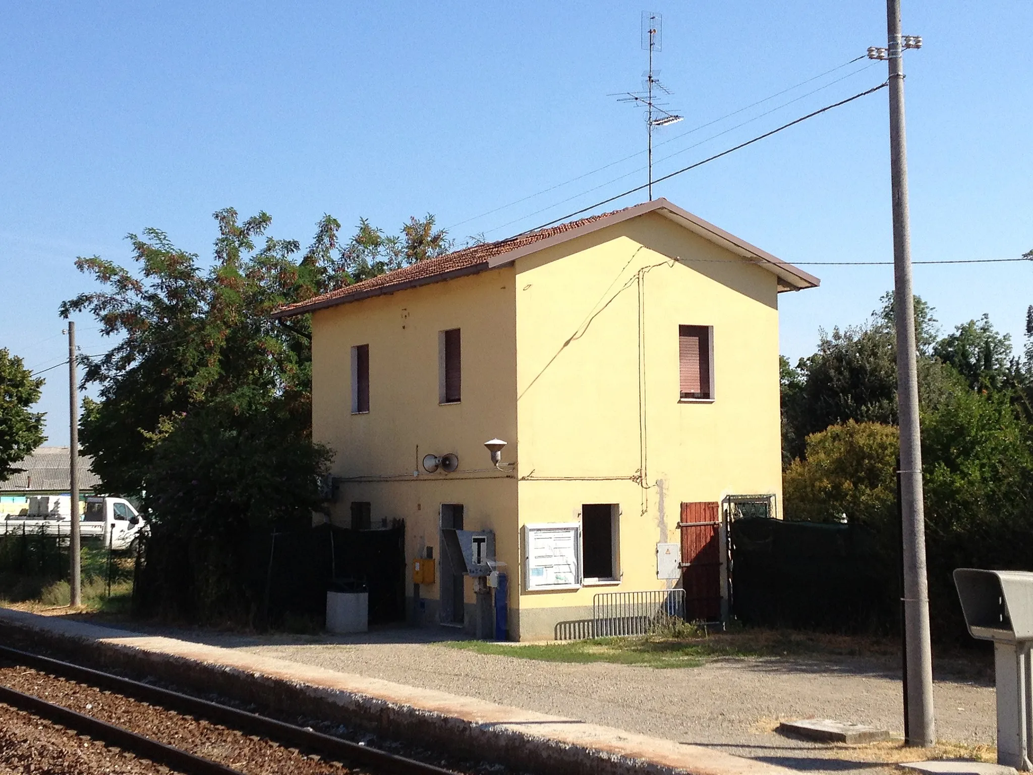Photo showing: La stazione di Villalunga, provincia di Reggio nell'Emilia.