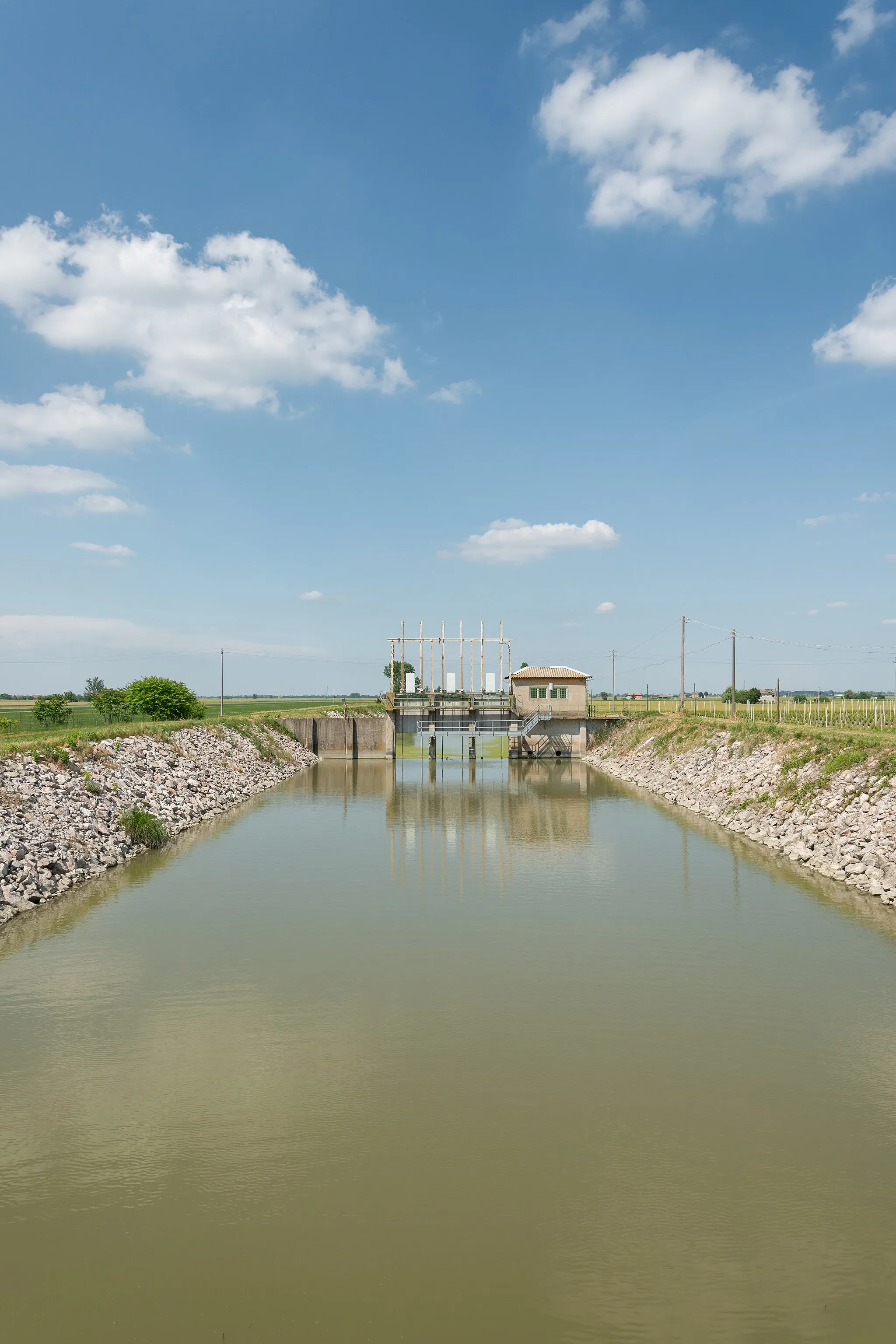 Photo showing: Canale Diversivo di Burana - Massa Finalese, Finale Emilia, Modena, Italia