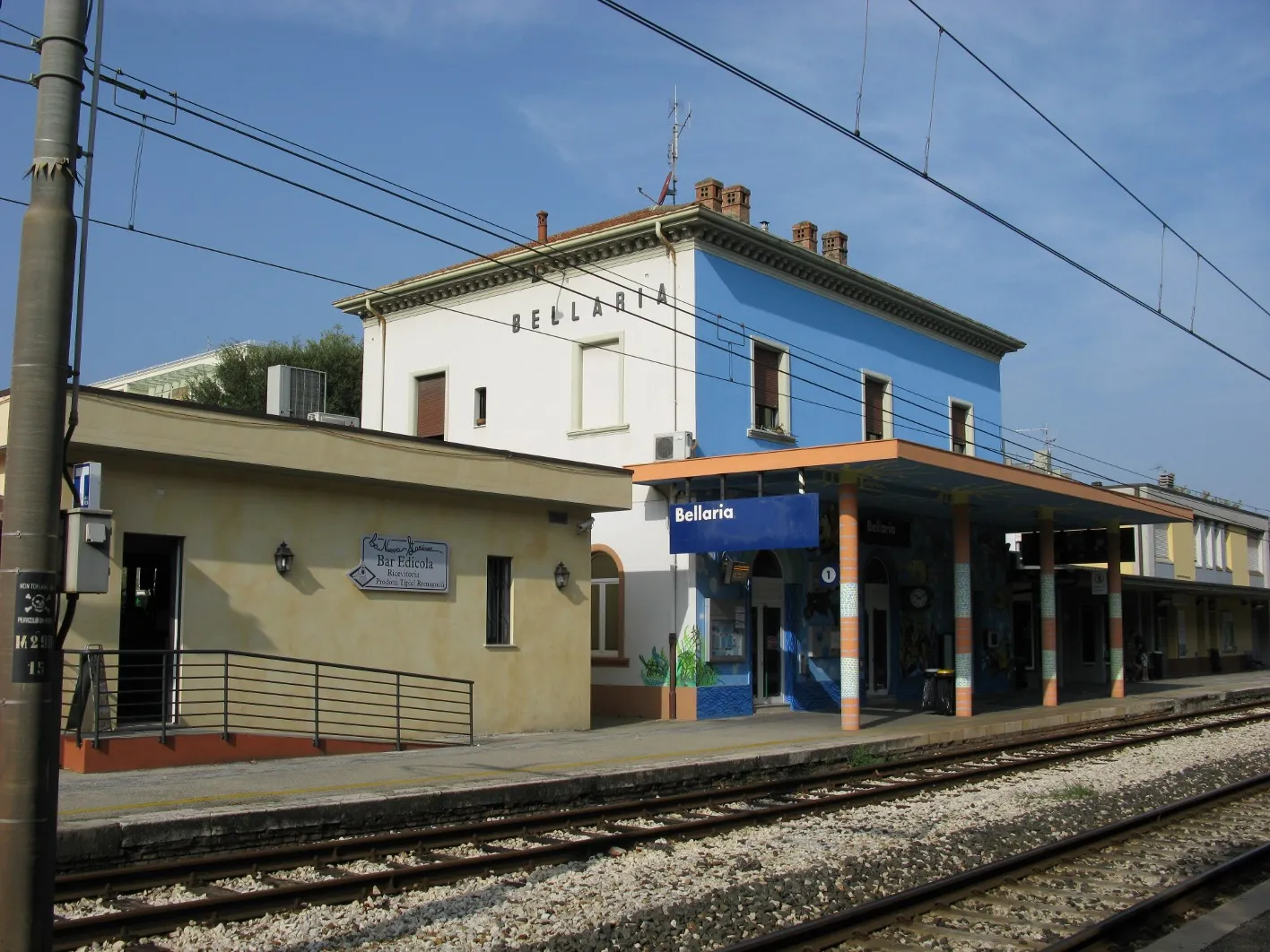 Photo showing: Stazione di Bellaria.