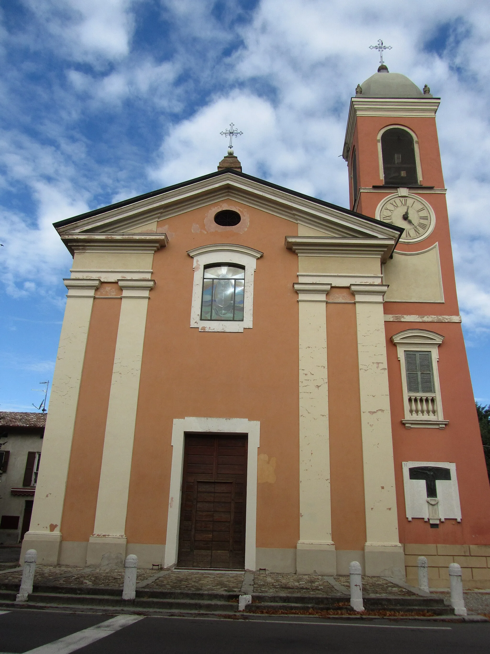 Photo showing: La chiesa di San Silvestro a Villa Mancasale, provincia di Reggio nell'Emilia.