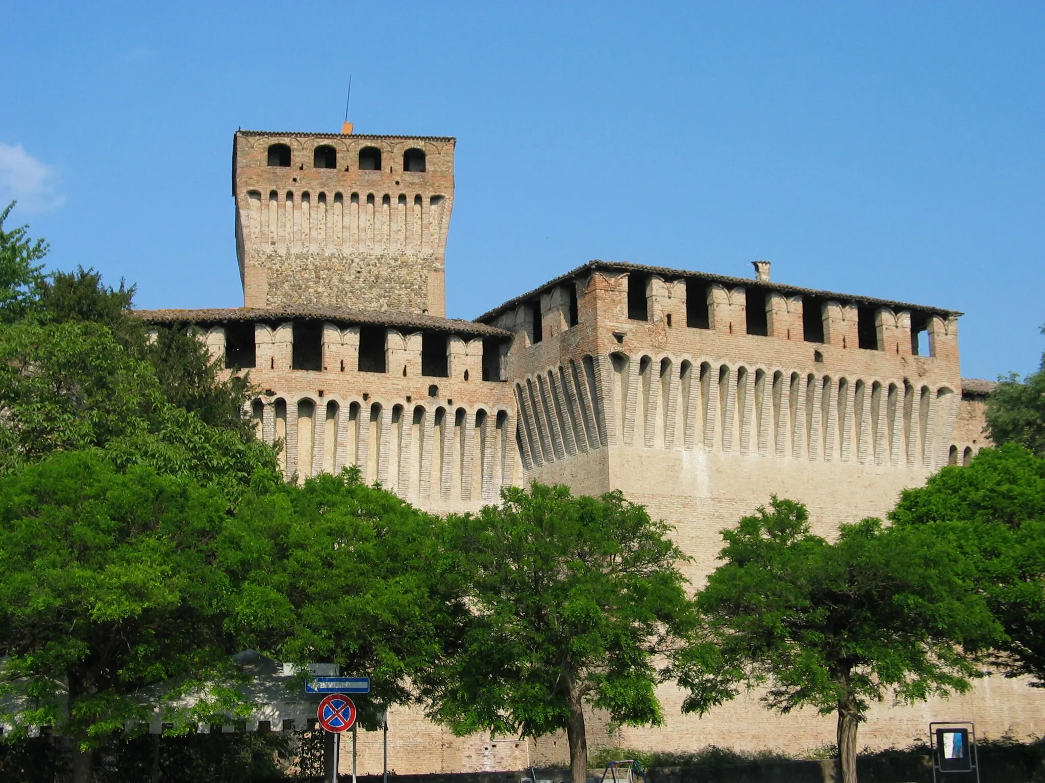 Photo showing: La Rocca Torelli a Montechiarugolo