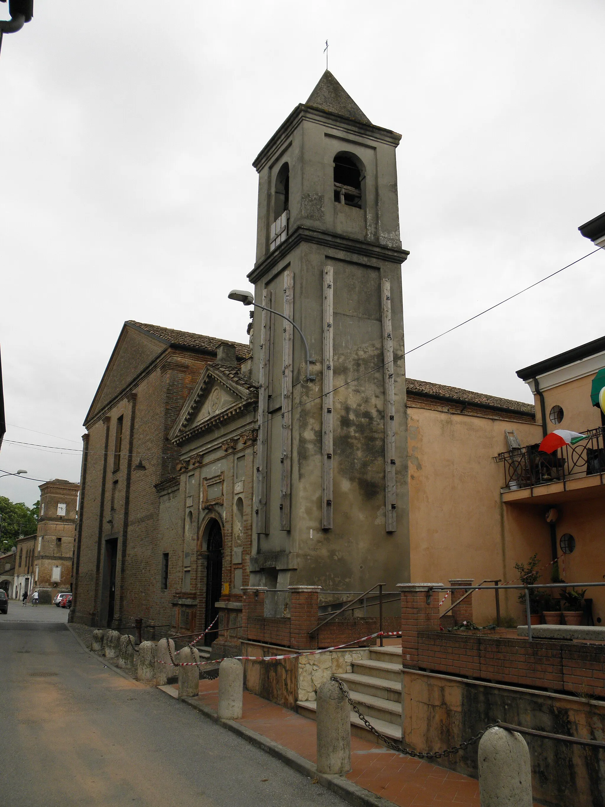 Photo showing: Stellata, frazione di Bondeno: l'oratorio della Confraternita del Rosario, detto anche oratorio di San Domenico.