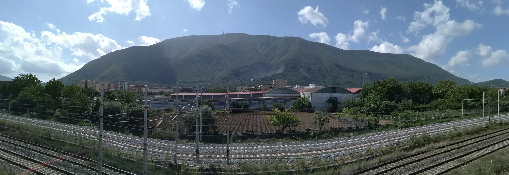 Photo showing: Il Monte Albino visto da Nocera Superiore