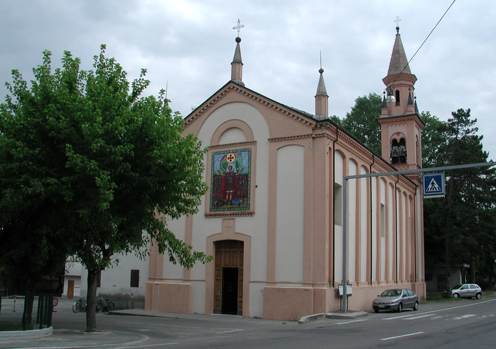 Photo showing: San Maurizio, frazione di Reggio Emilia: la chiesa parrocchiale di San Maurizio.