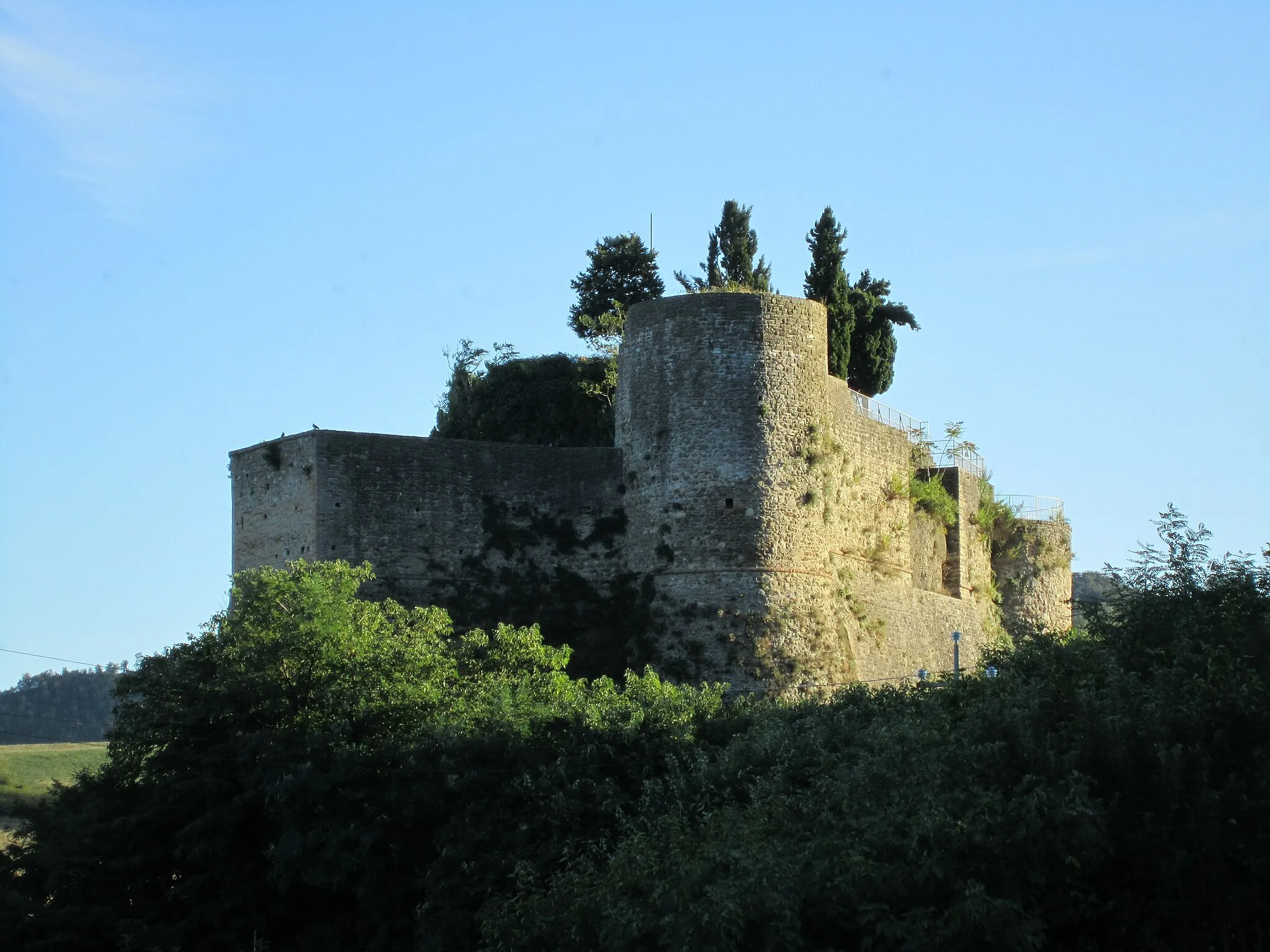Photo showing: Rocca di Predappio Alta, foto propria
